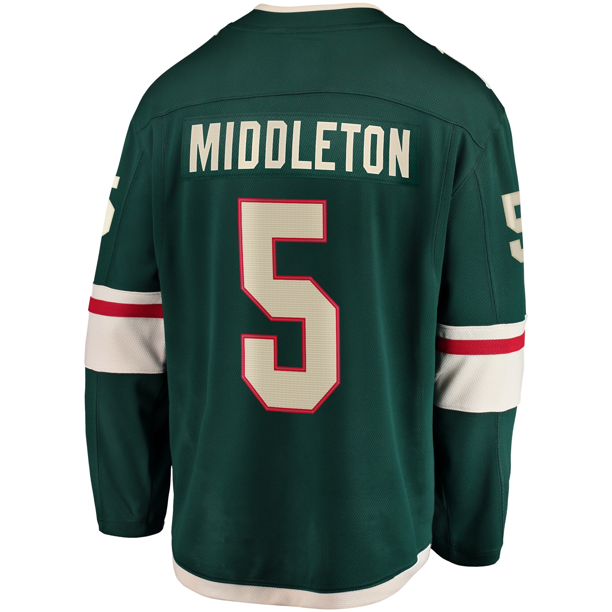 Jake Middleton Minnesota Wild Fanatics Home Breakaway Player Jersey - Green