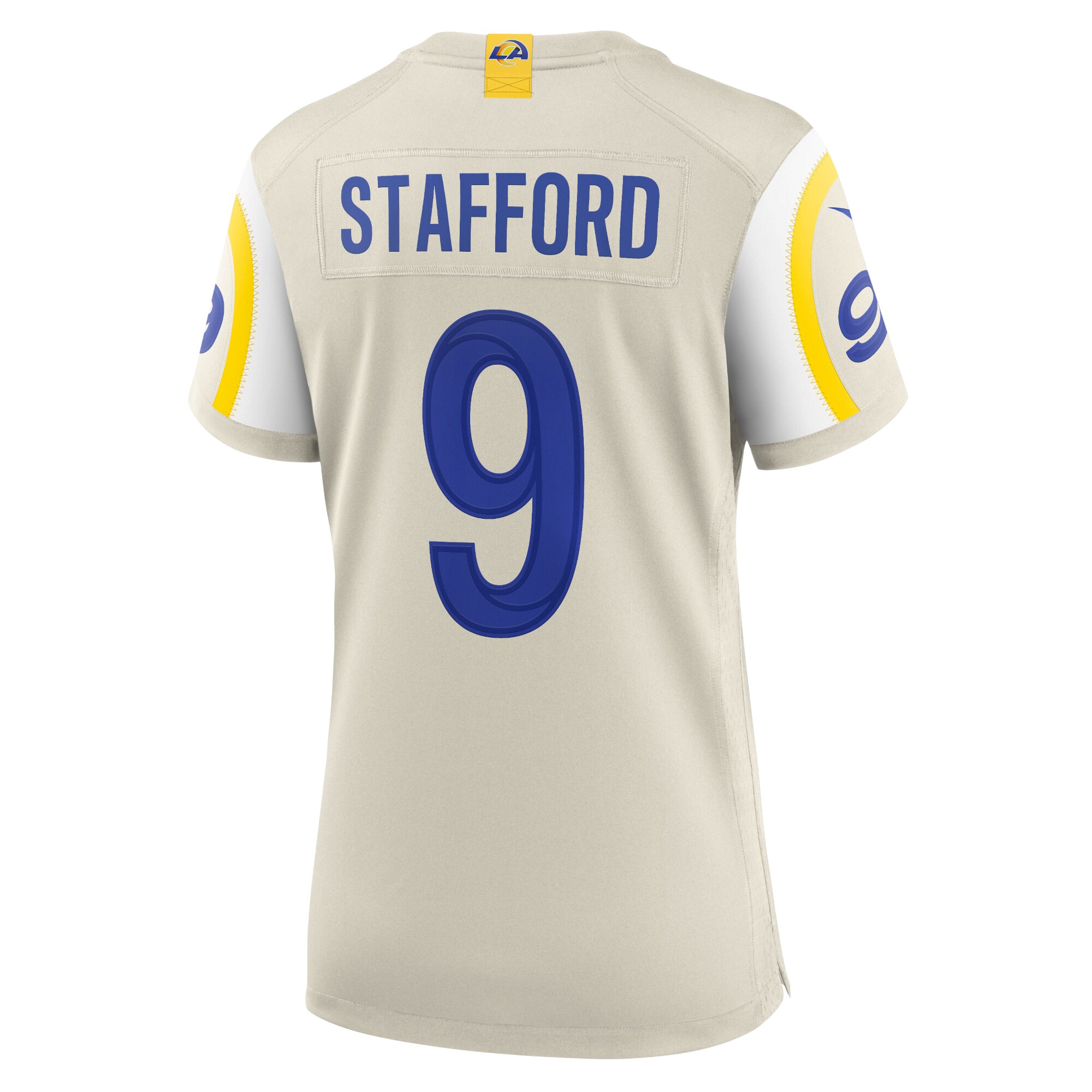 Matthew Stafford Los Angeles Rams  Women's Player Game Jersey - Bone