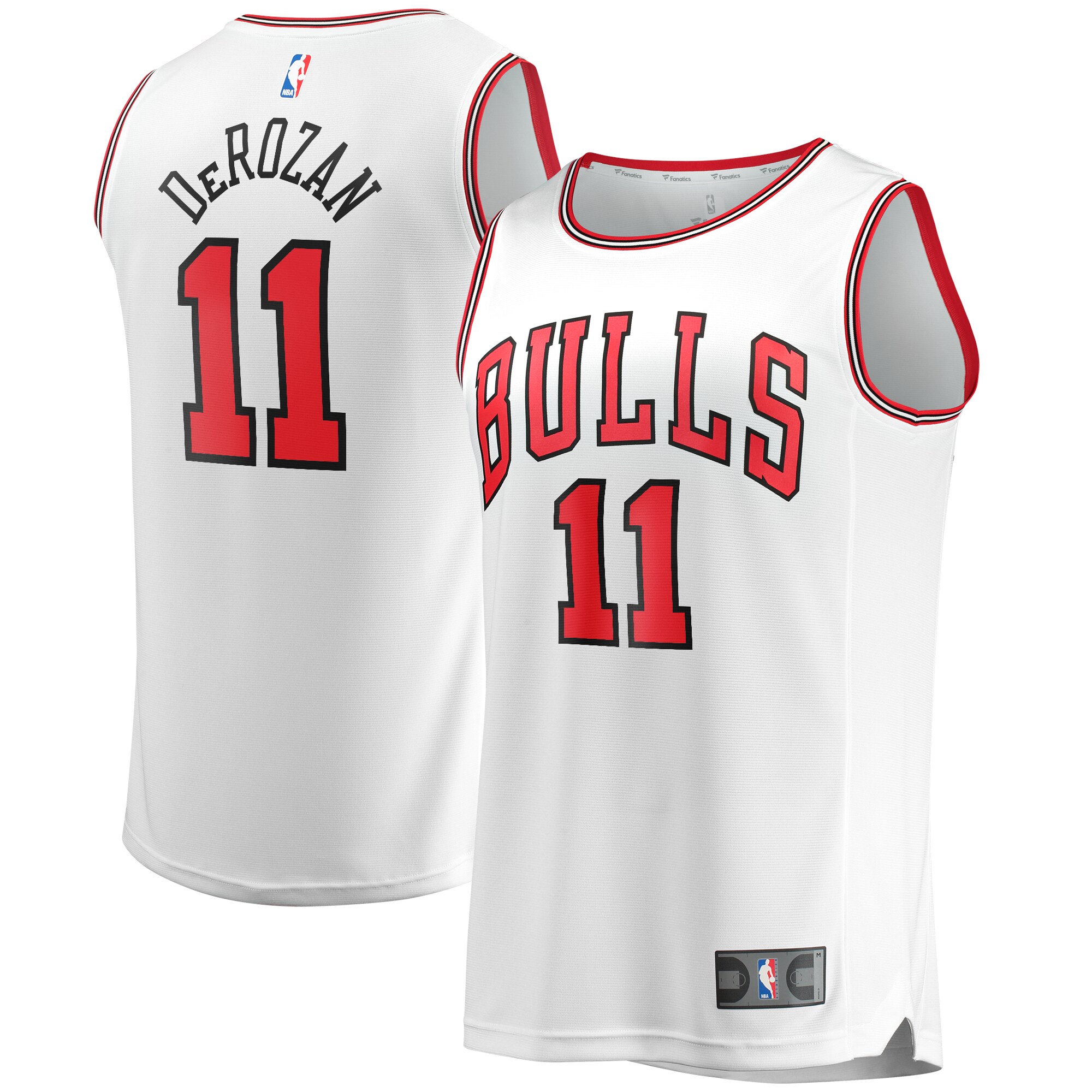 DeMar DeRozan Chicago Bulls Fanatics Youth Fast Break Replica Jersey White - Association Edition