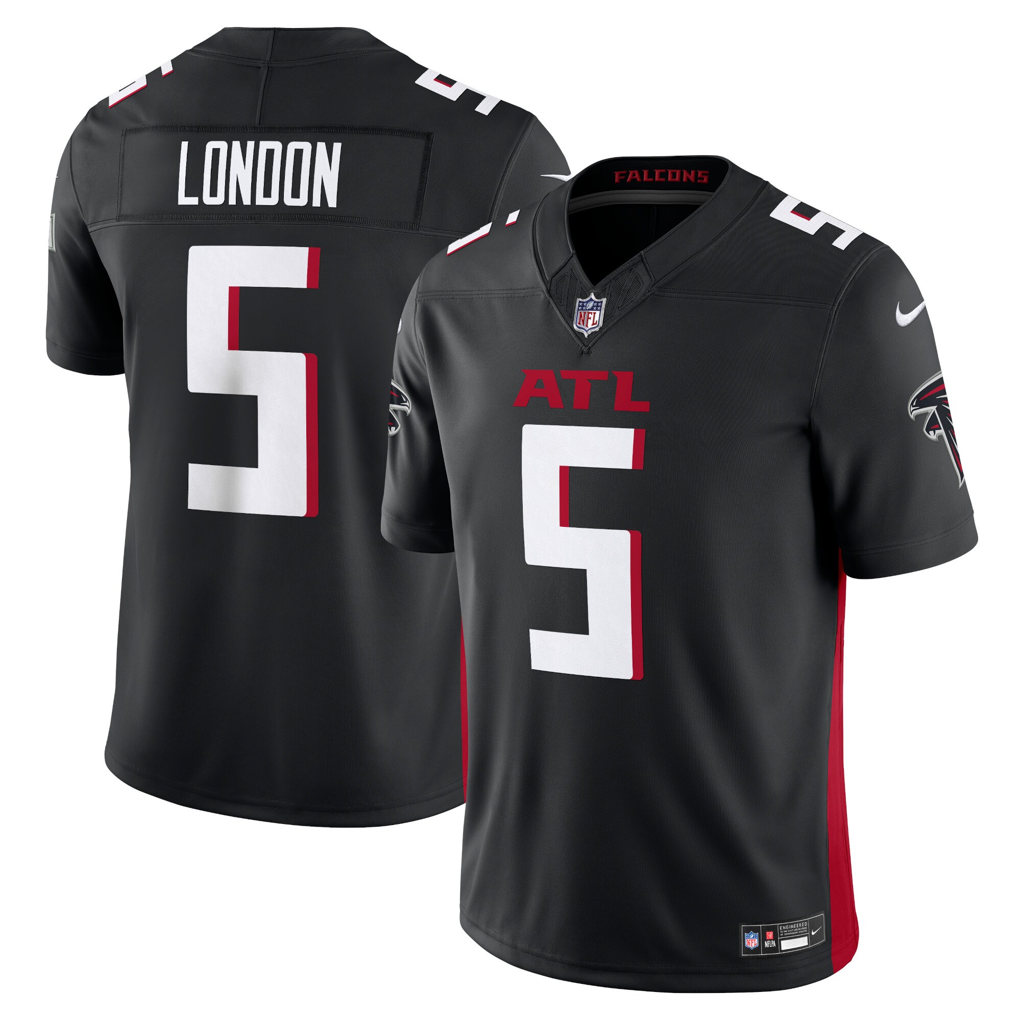 Drake London Atlanta Falcons  Vapor F.U.S.E. Limited Jersey - Black