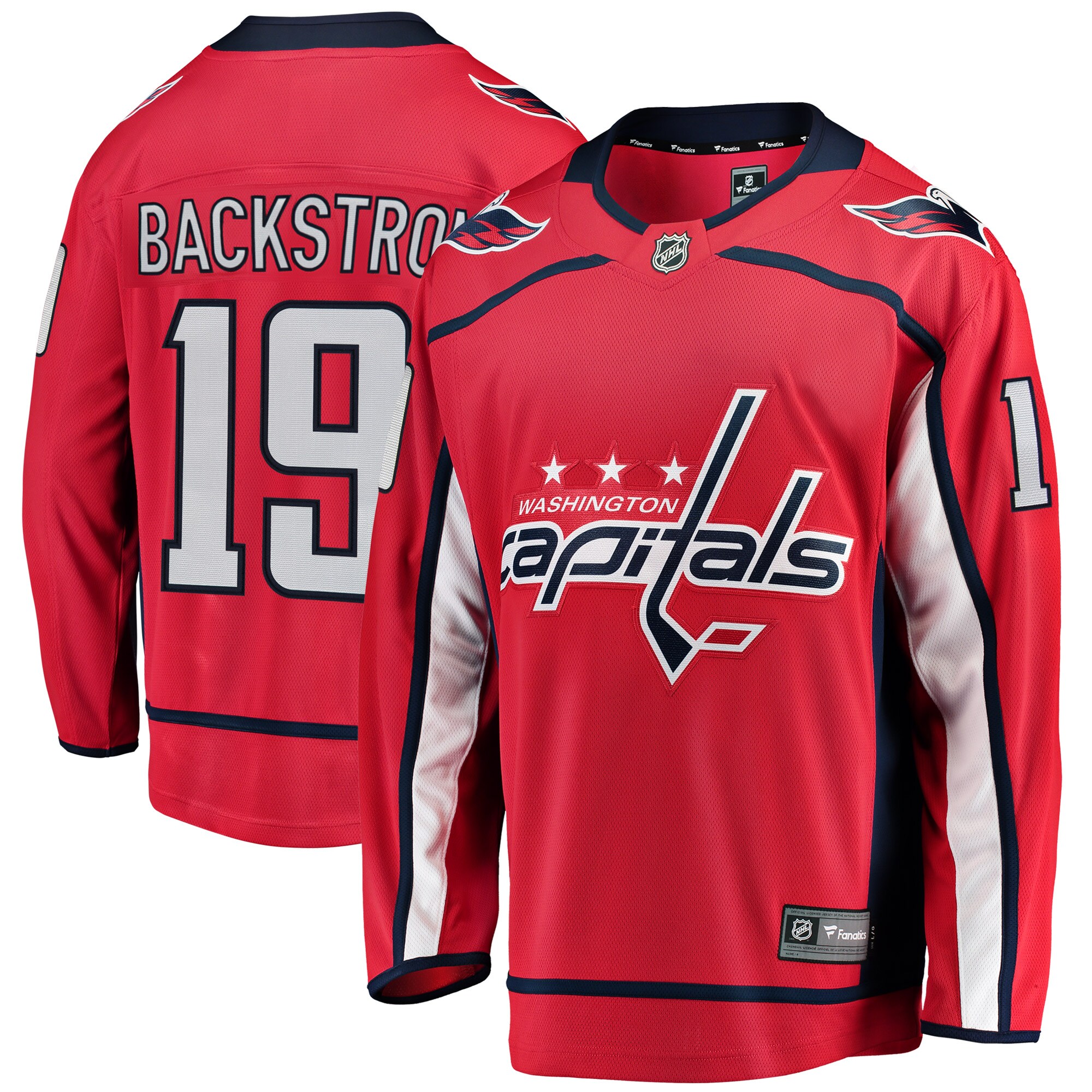 Nicklas Backstrom Washington Capitals Fanatics Breakaway Player Jersey - Red