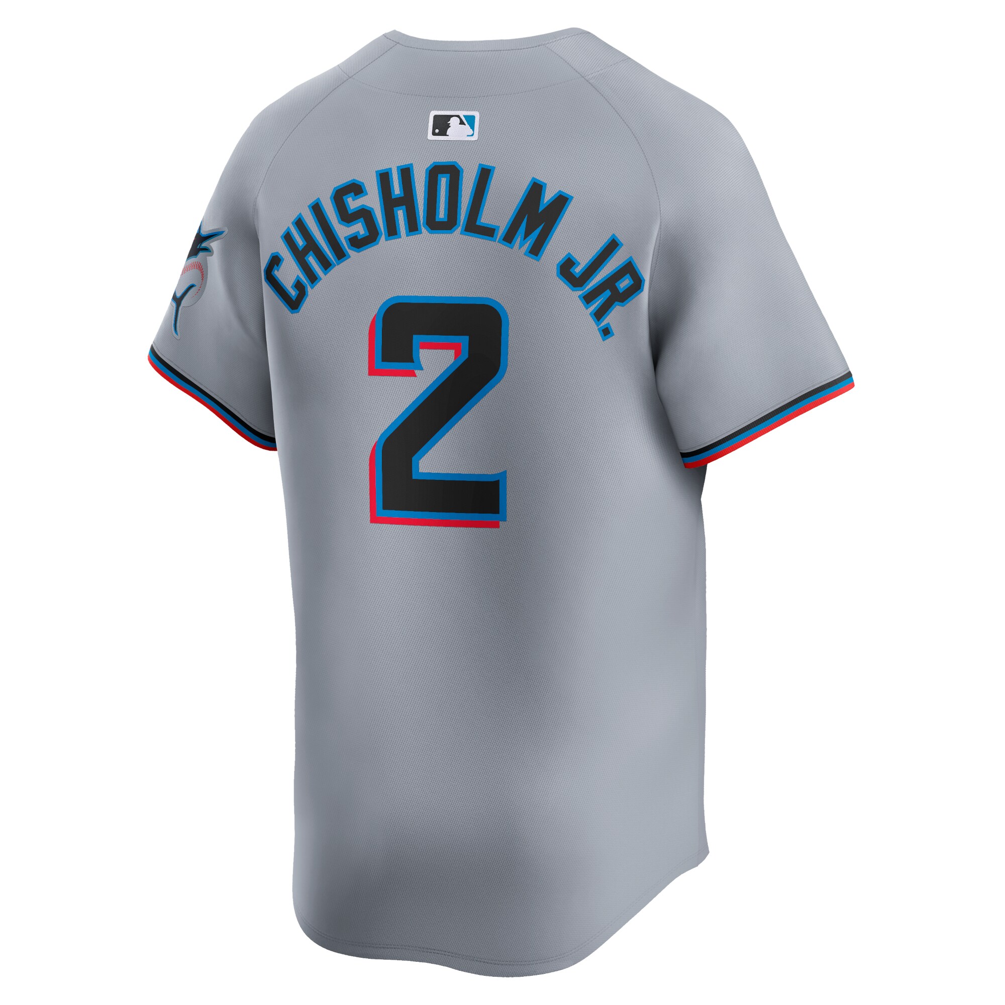 Jazz Chisholm Jr. Miami Marlins  Road Limited Player Jersey\u00c2\u00a0\u00e2\u20ac\u201c Gray