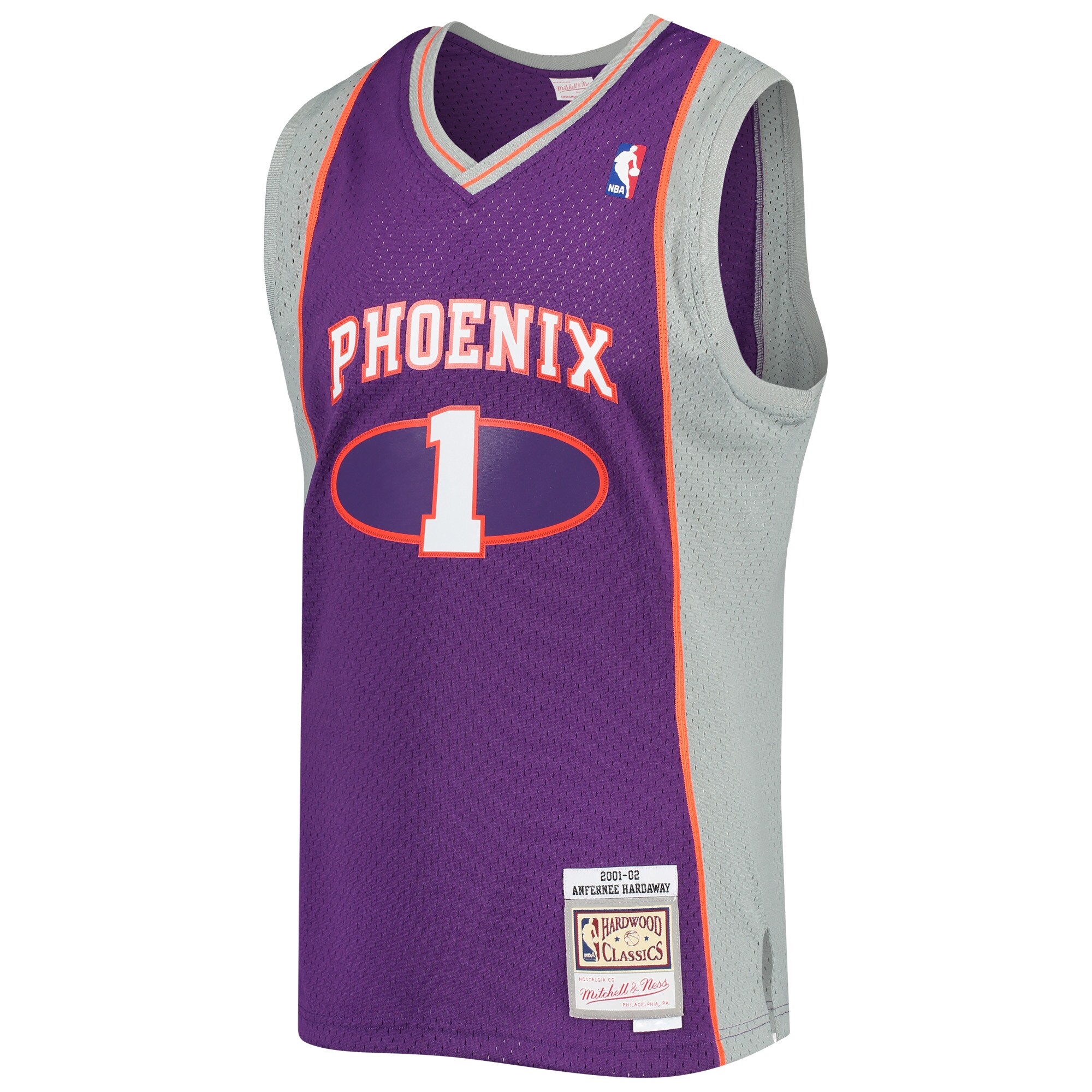 Penny Hardaway Phoenix Suns Mitchell & Ness 2001\/02 Hardwood Classics Swingman Jersey - Purple