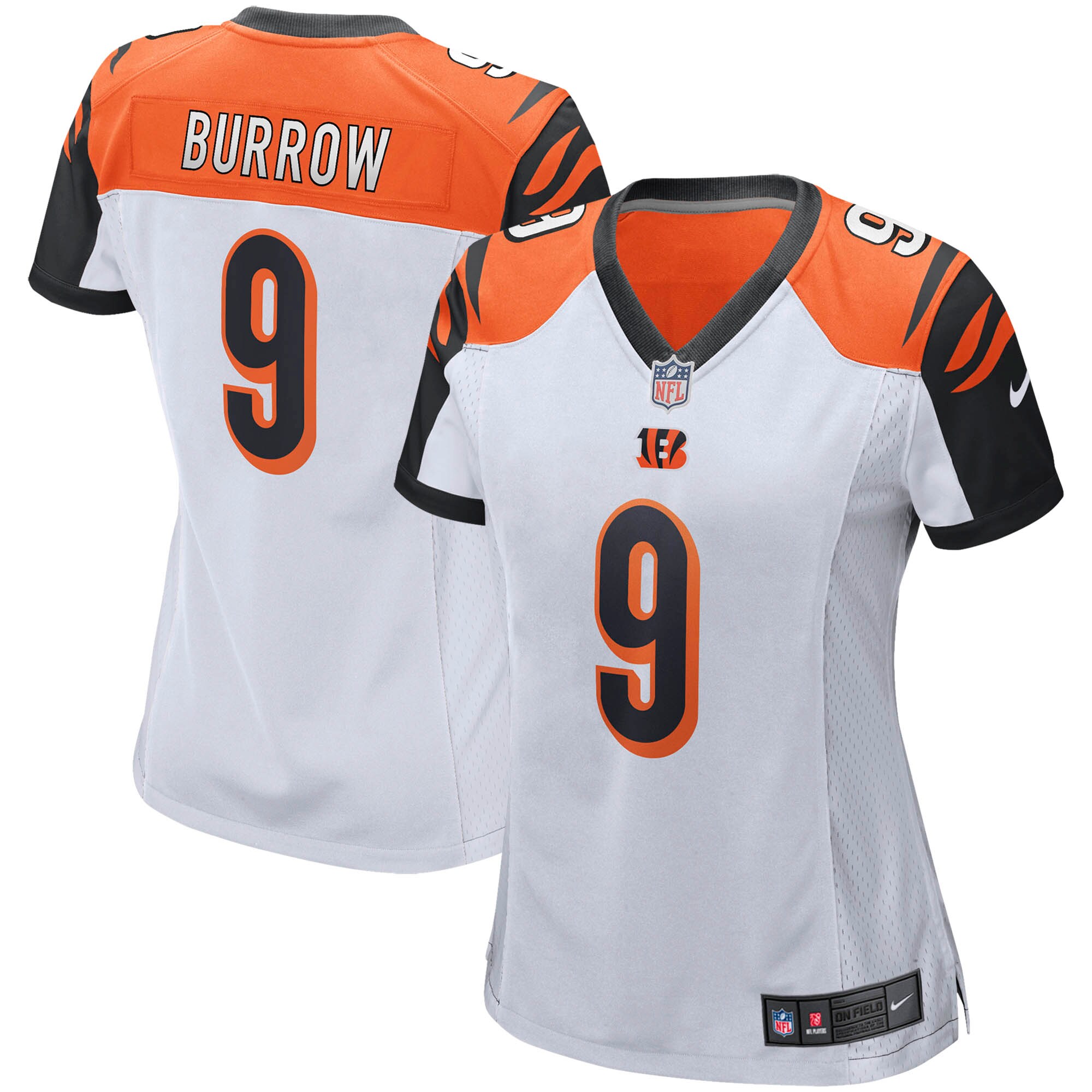 Joe Burrow Cincinnati Bengals  Women's Player Game Jersey - White