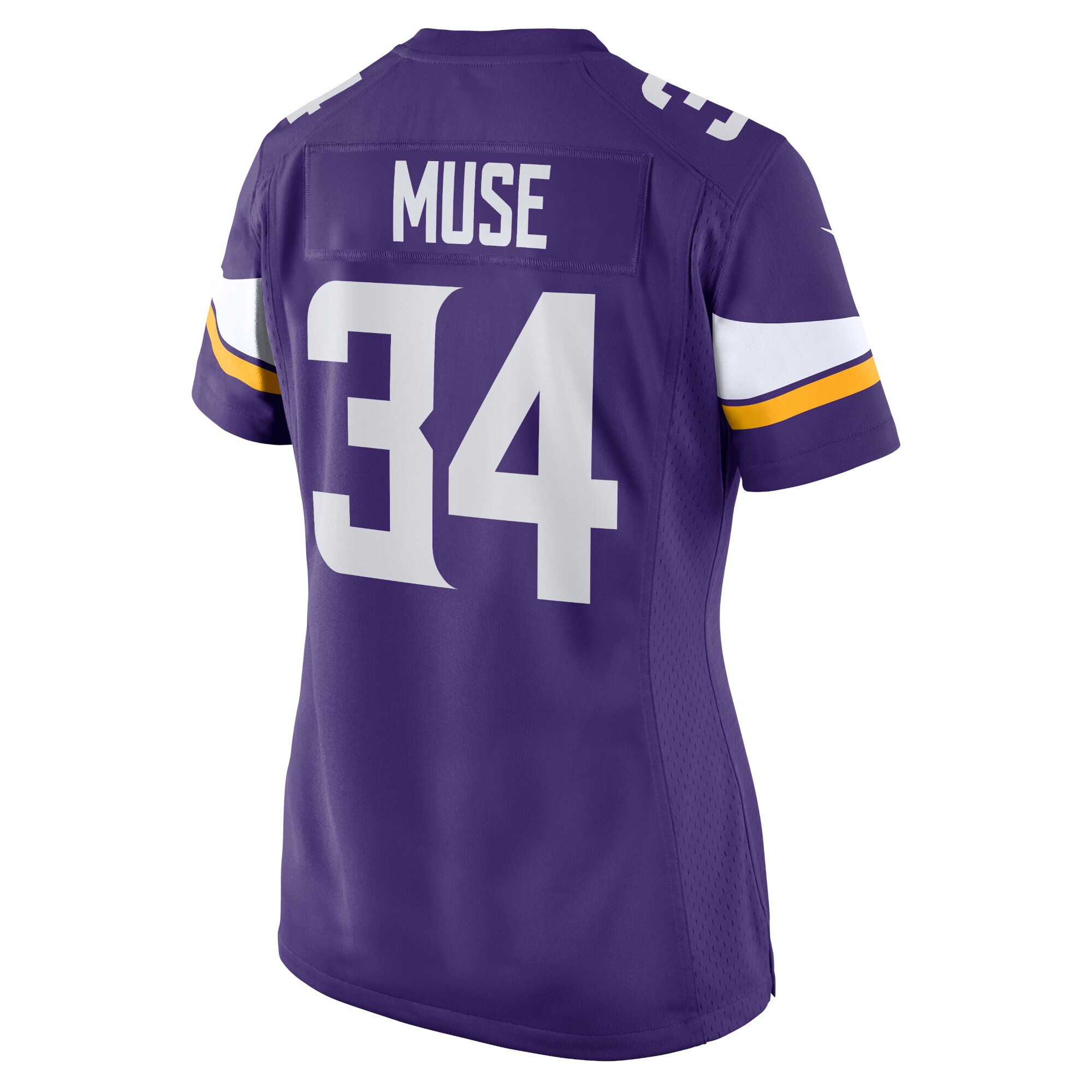 Nick Muse Minnesota Vikings  Women's Home Game Player Jersey - Purple