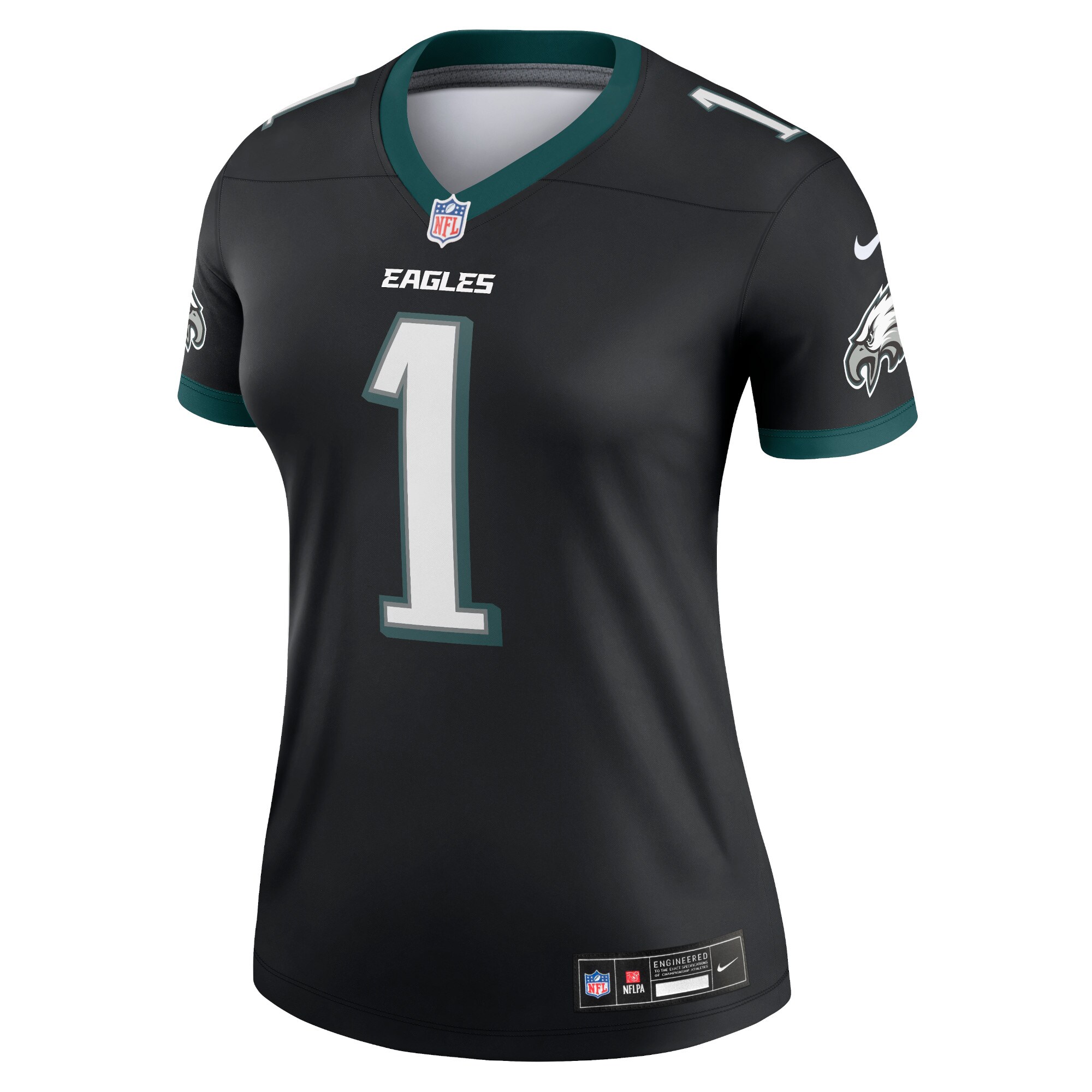 Jalen Hurts Philadelphia Eagles  Women's Legend Jersey - Black