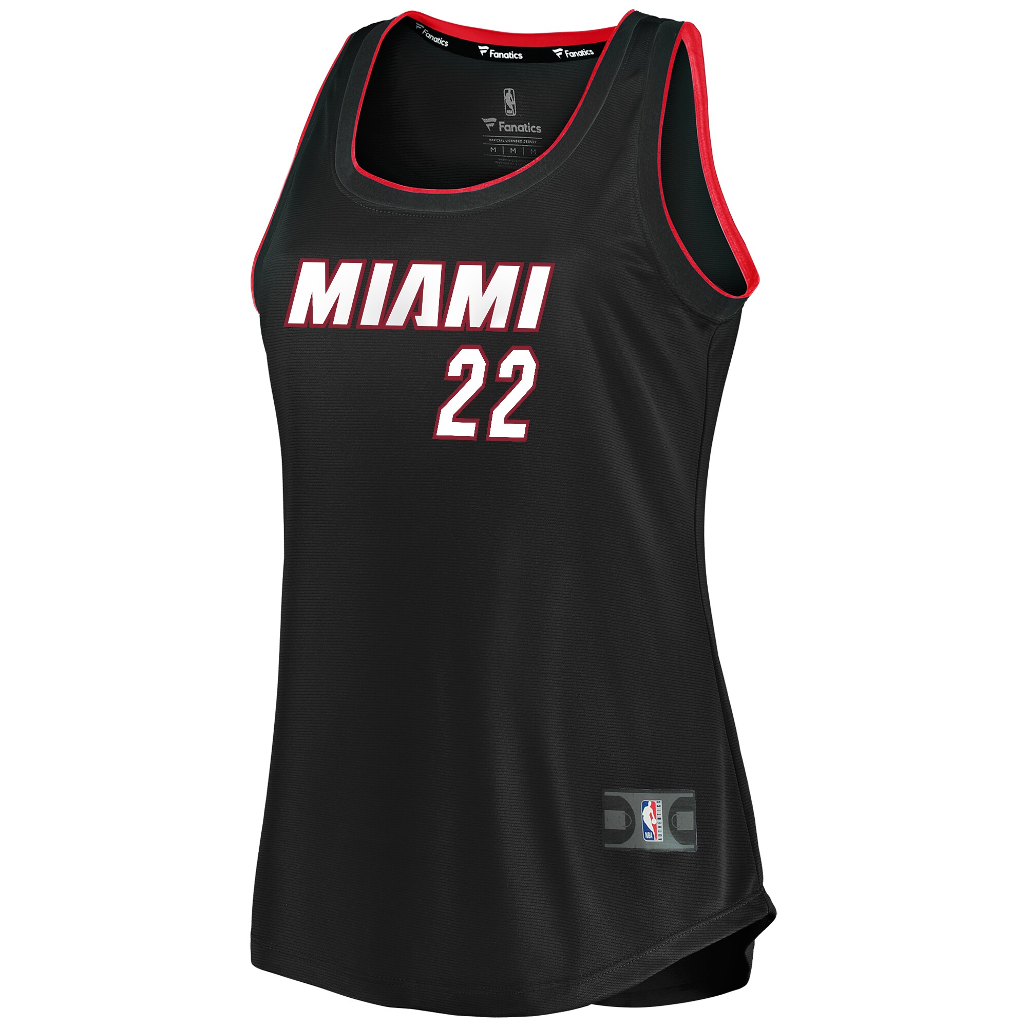Jimmy Butler Miami Heat Fanatics Women's Fast Break Team Tank Jersey - Icon Edition - Black