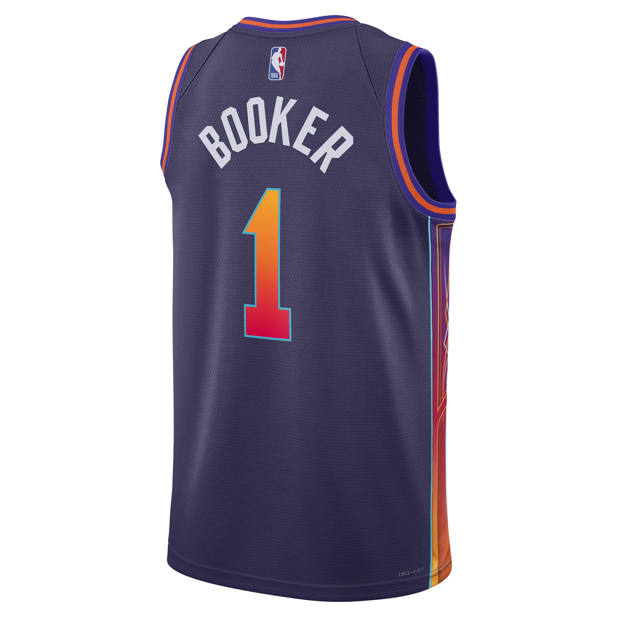 Devin Booker Phoenix Suns  Unisex 2023\/24 Swingman Jersey - Purple - City Edition