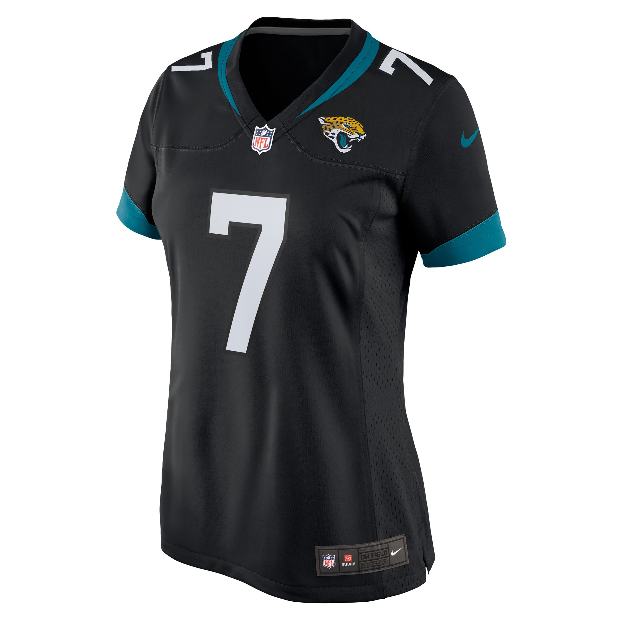 Byron Leftwich Jacksonville Jaguars  Women's Alternate Retired Player Game Jersey - Black