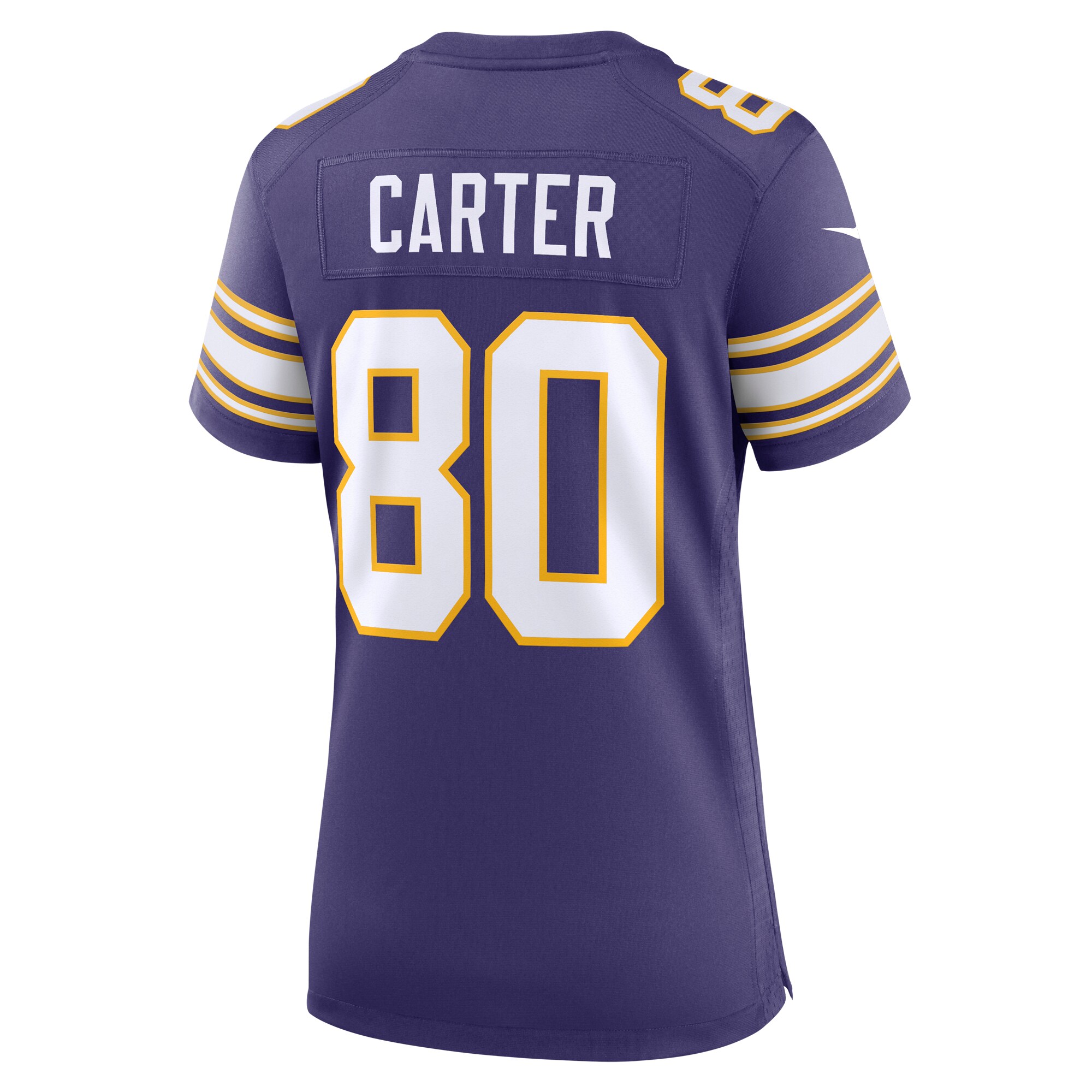 Cris Carter Minnesota Vikings  Women's Classic Retired Player Game Jersey - Purple