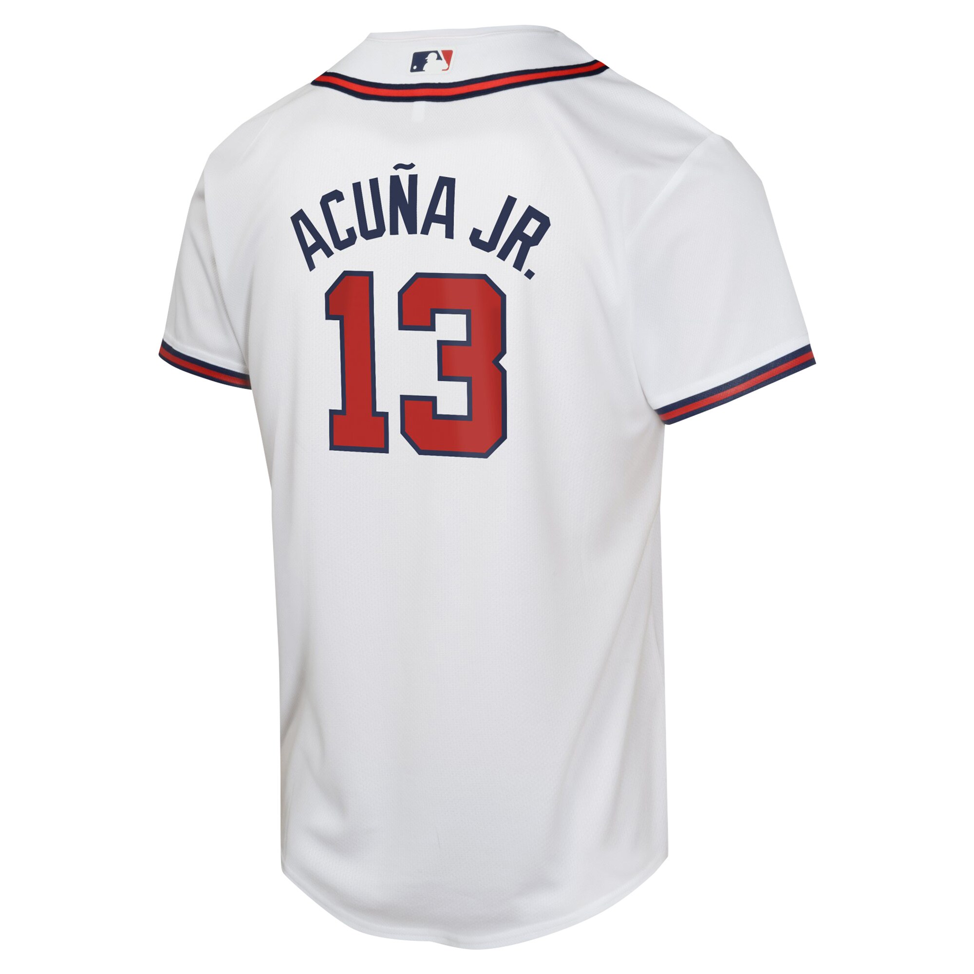 Ronald Acu\u00c3\u00b1a Jr. Atlanta Braves  Youth Home Game Player Jersey - White