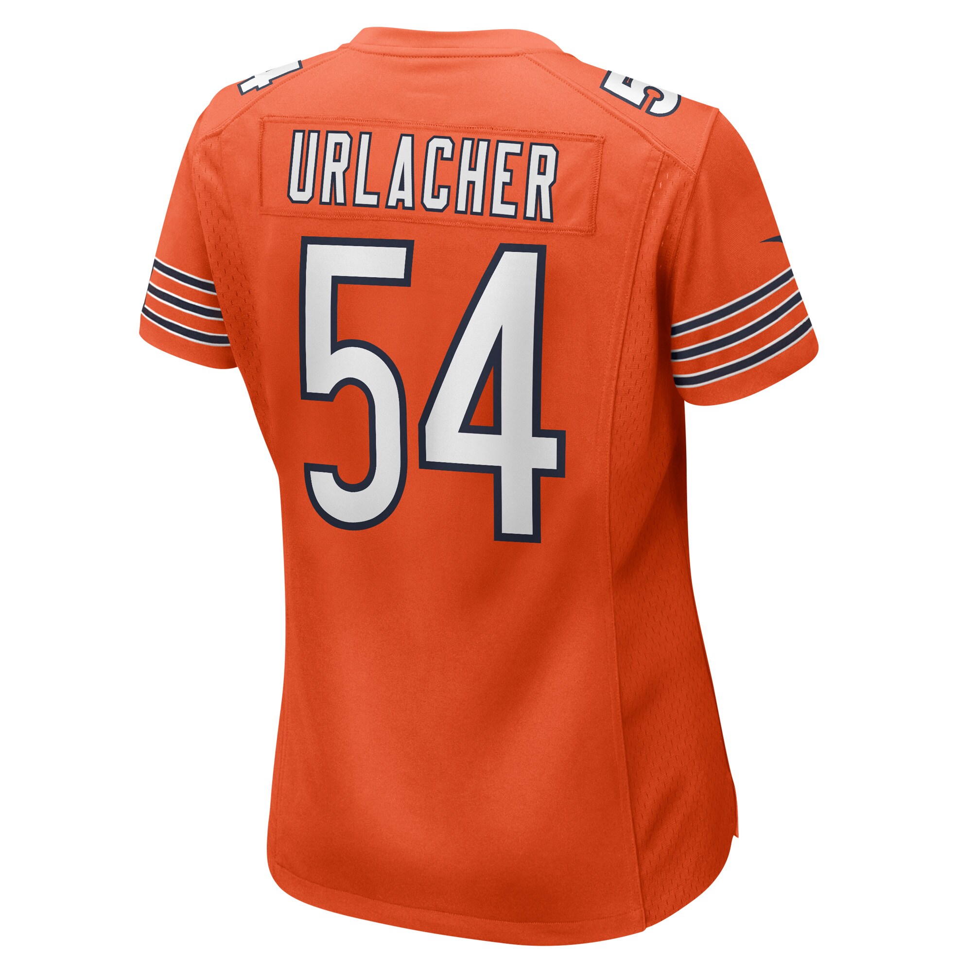 Brian Urlacher Chicago Bears  Women's Retired Player Jersey - Orange