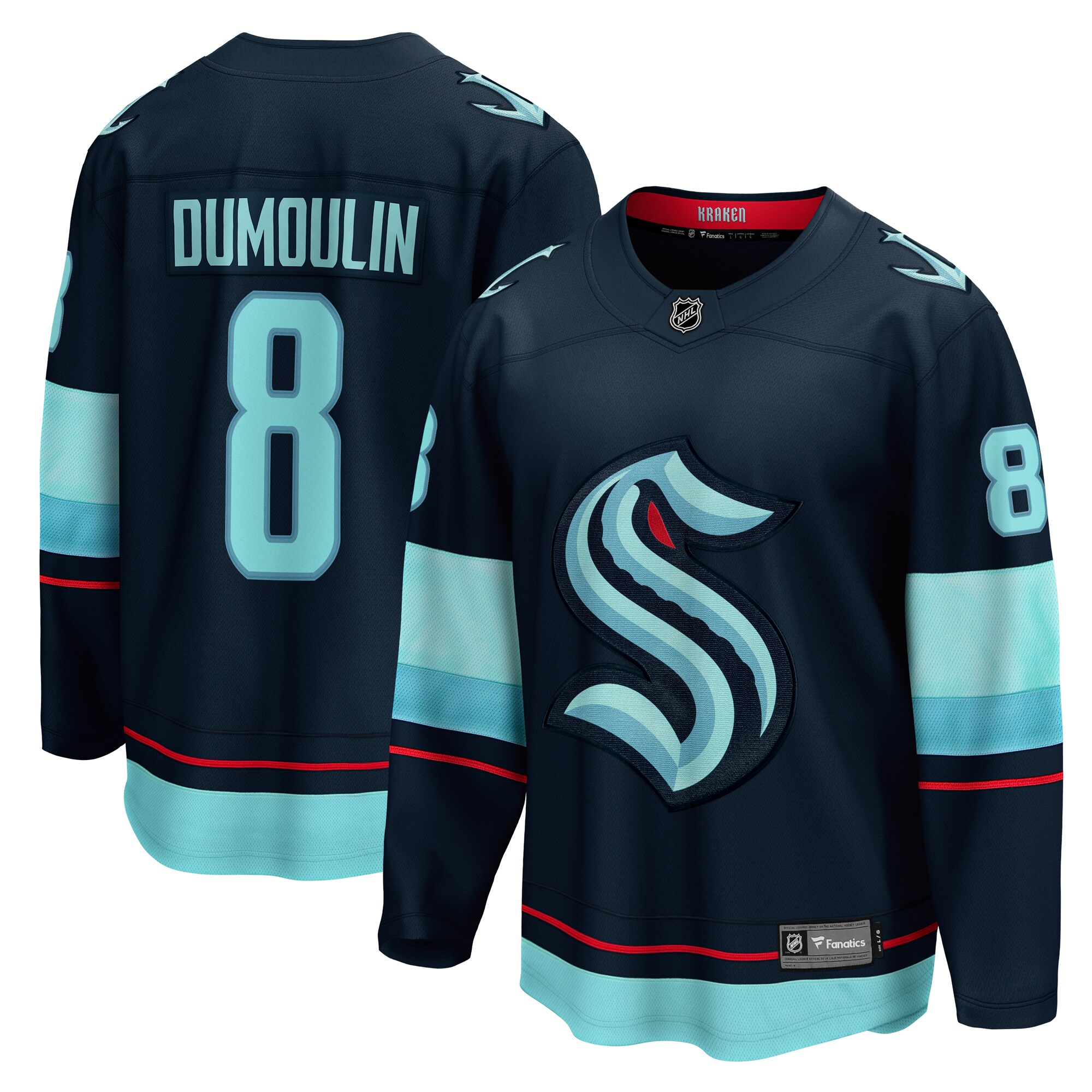 Brian Dumoulin  Fanatics Home Breakaway Player Jersey - Deep Sea Blue
