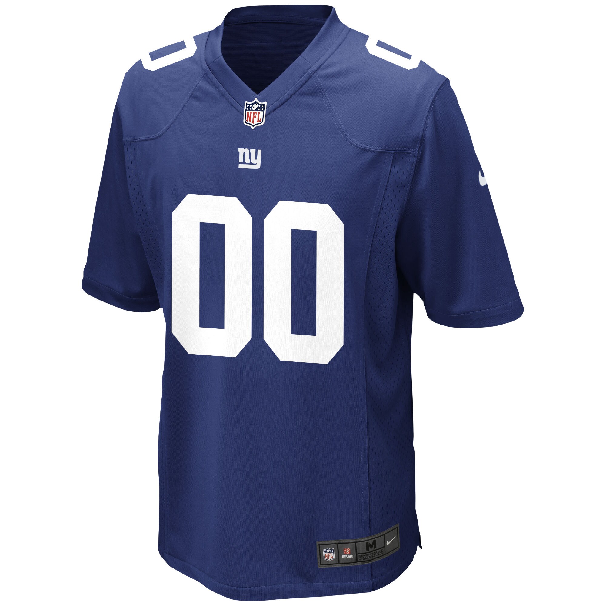 New York Giants  Custom Game Jersey - Royal