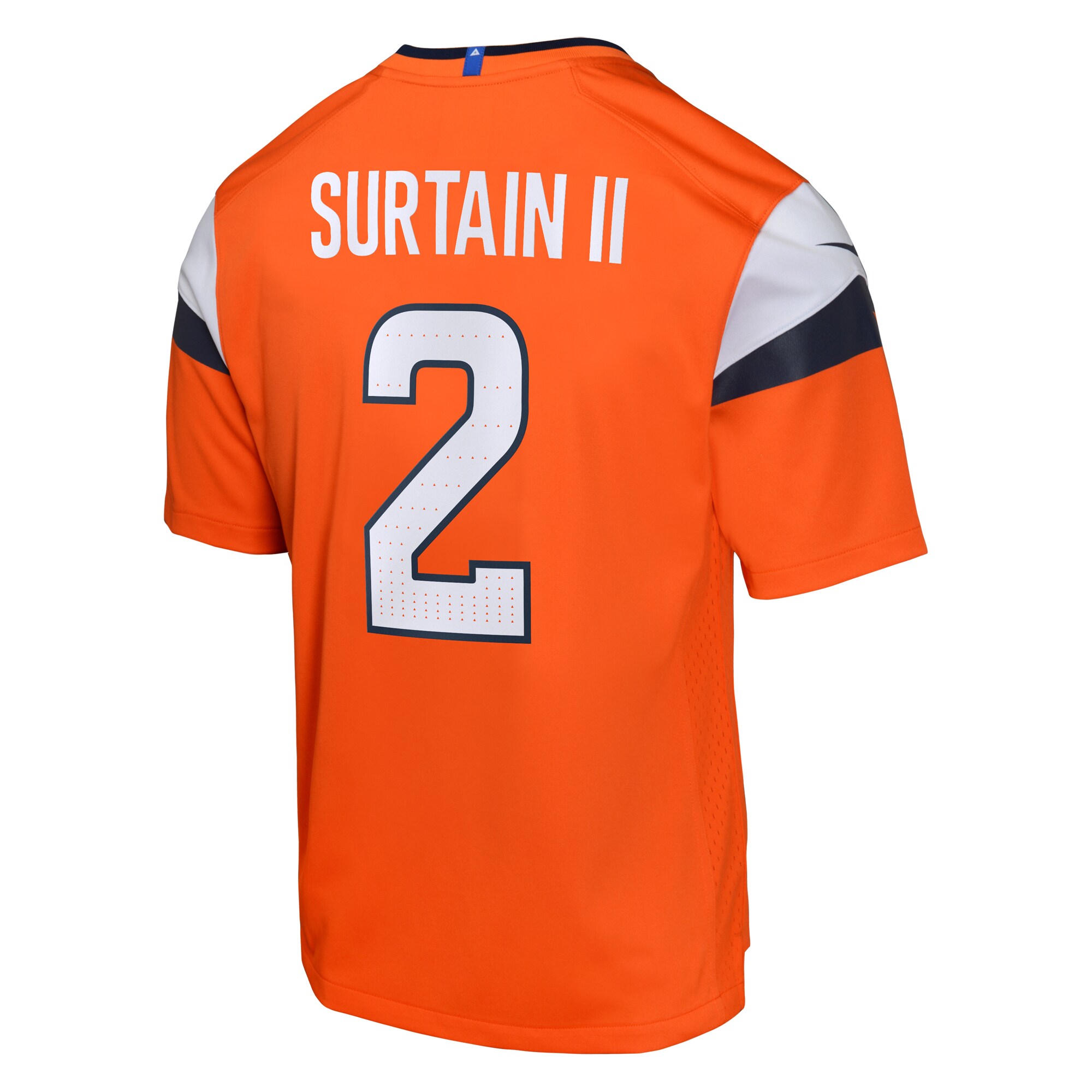 Patrick Surtain II Denver Broncos  Youth Game Jersey - Orange