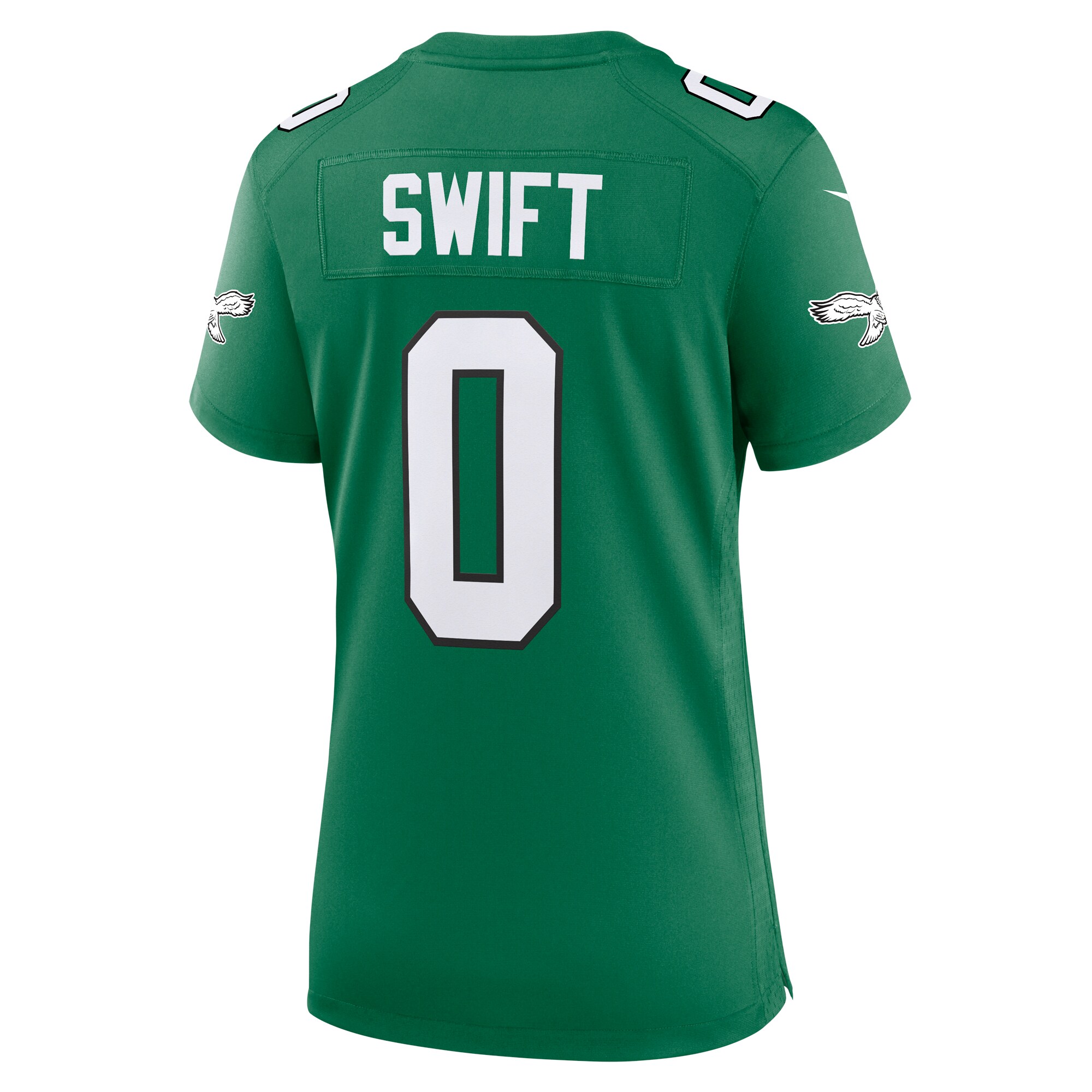 D'Andre Swift Philadelphia Eagles  Women's Alternate Game Jersey - Kelly Green