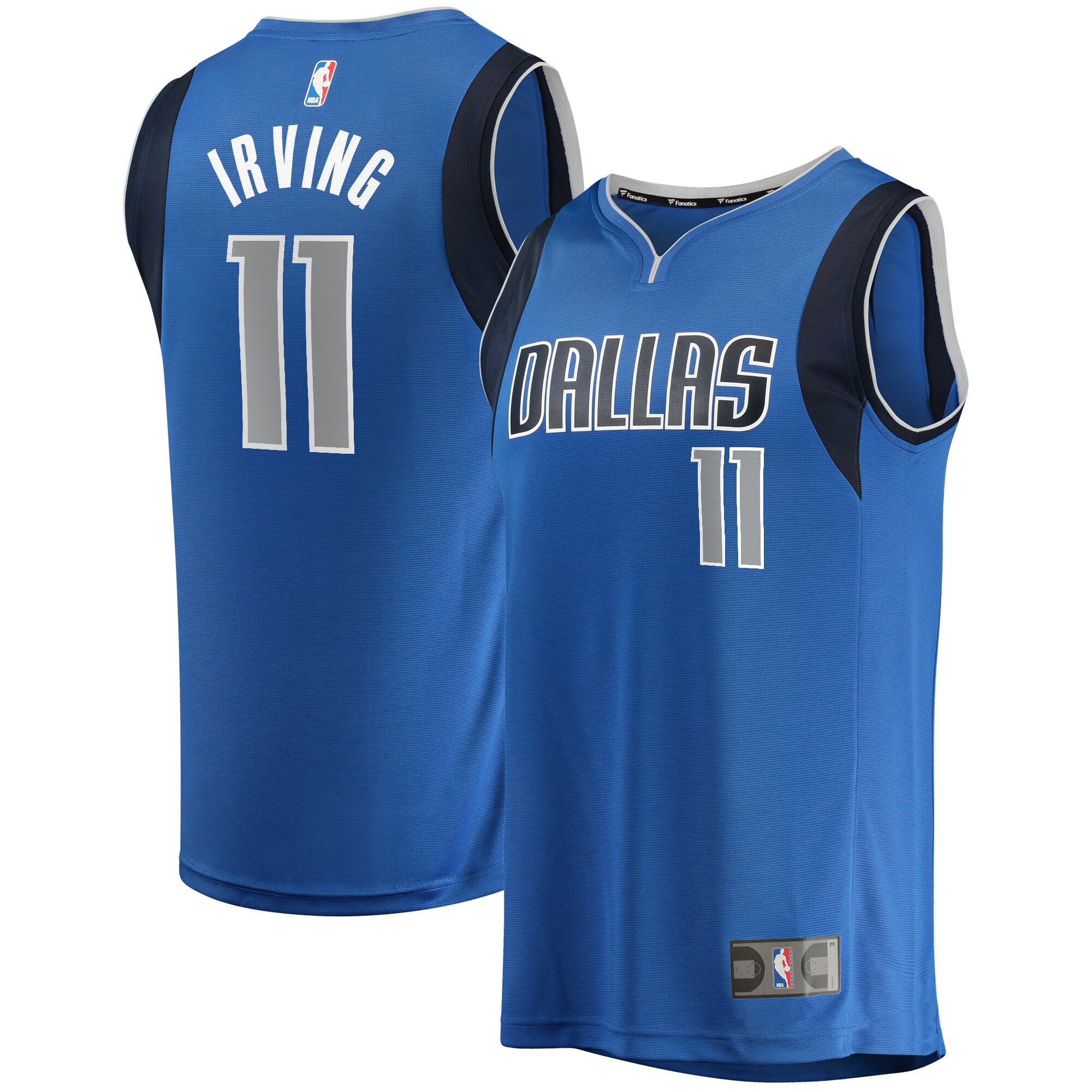 Kyrie Irving Dallas Mavericks Fanatics Youth Fast Break Replica Player Jersey - Icon Edition - Blue