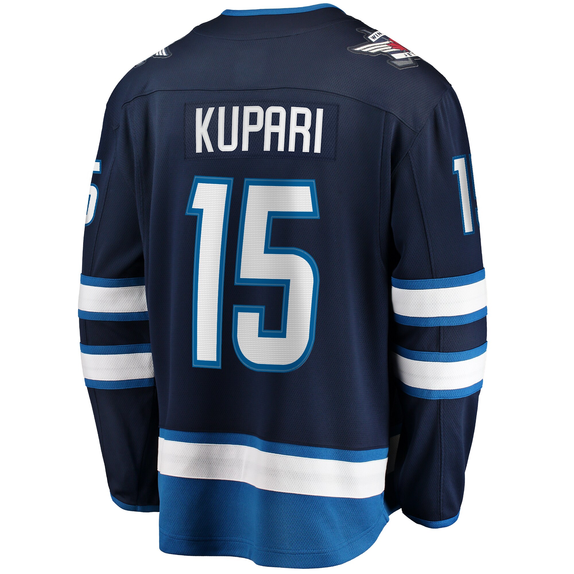 Rasmus Kupari Winnipeg Jets Fanatics Home Premier Breakaway Player Jersey - Navy
