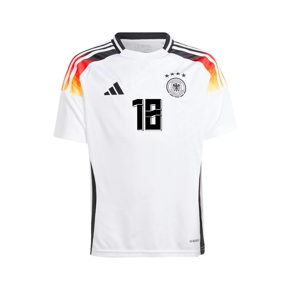 Maximilian Mittelstädt 18 Signed Germany National Team 2024/25 YOUTH Jersey Autographed - Home