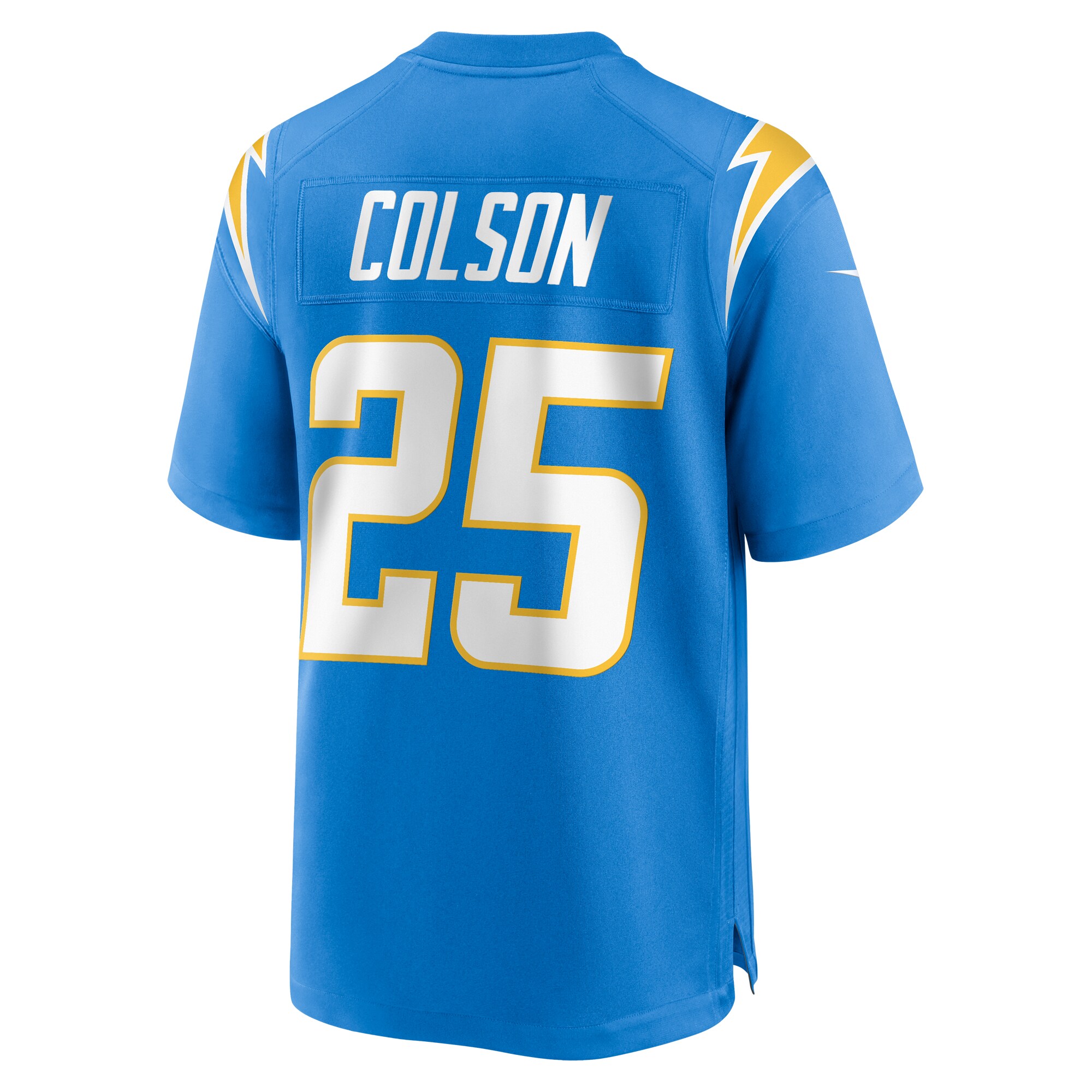 Junior Colson Los Angeles Chargers  Team Game Jersey -  Powder Blue