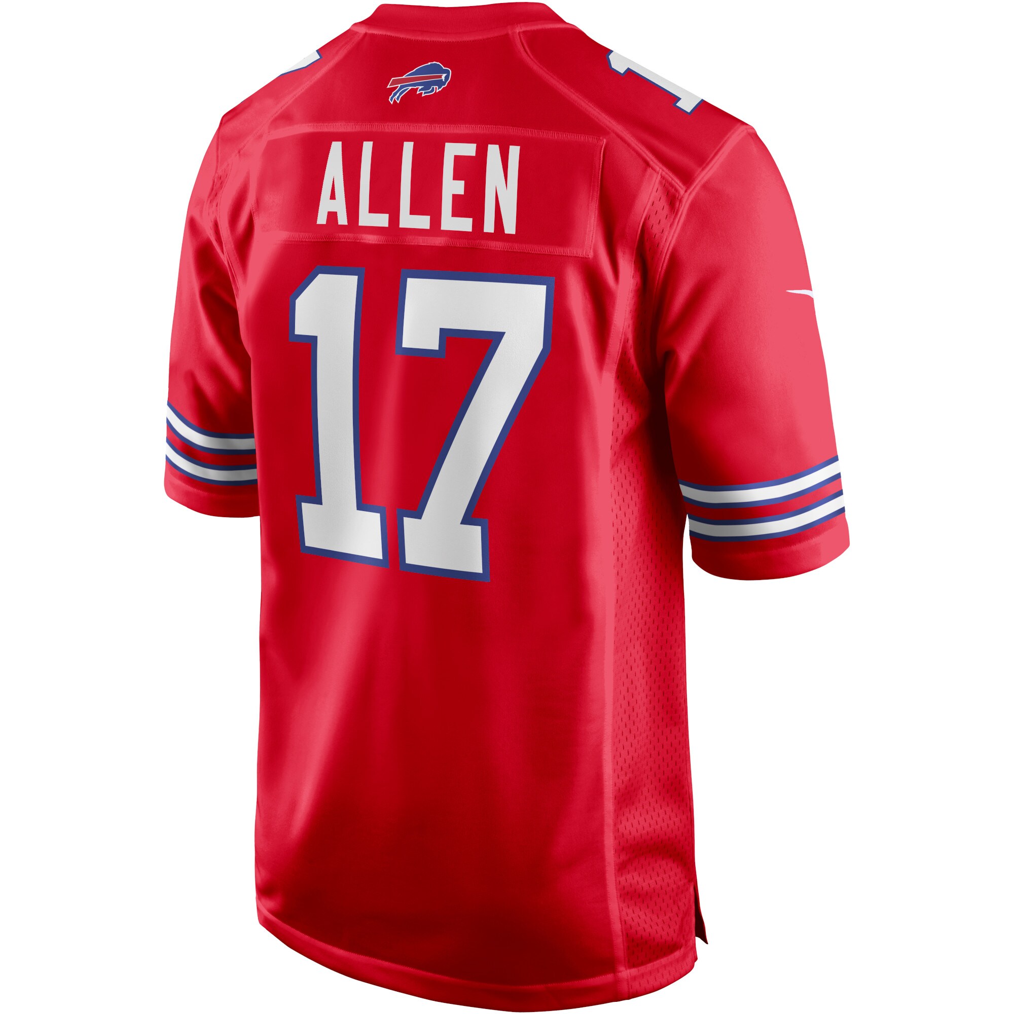 Josh Allen Buffalo Bills  Alternate Game Player Jersey - Red