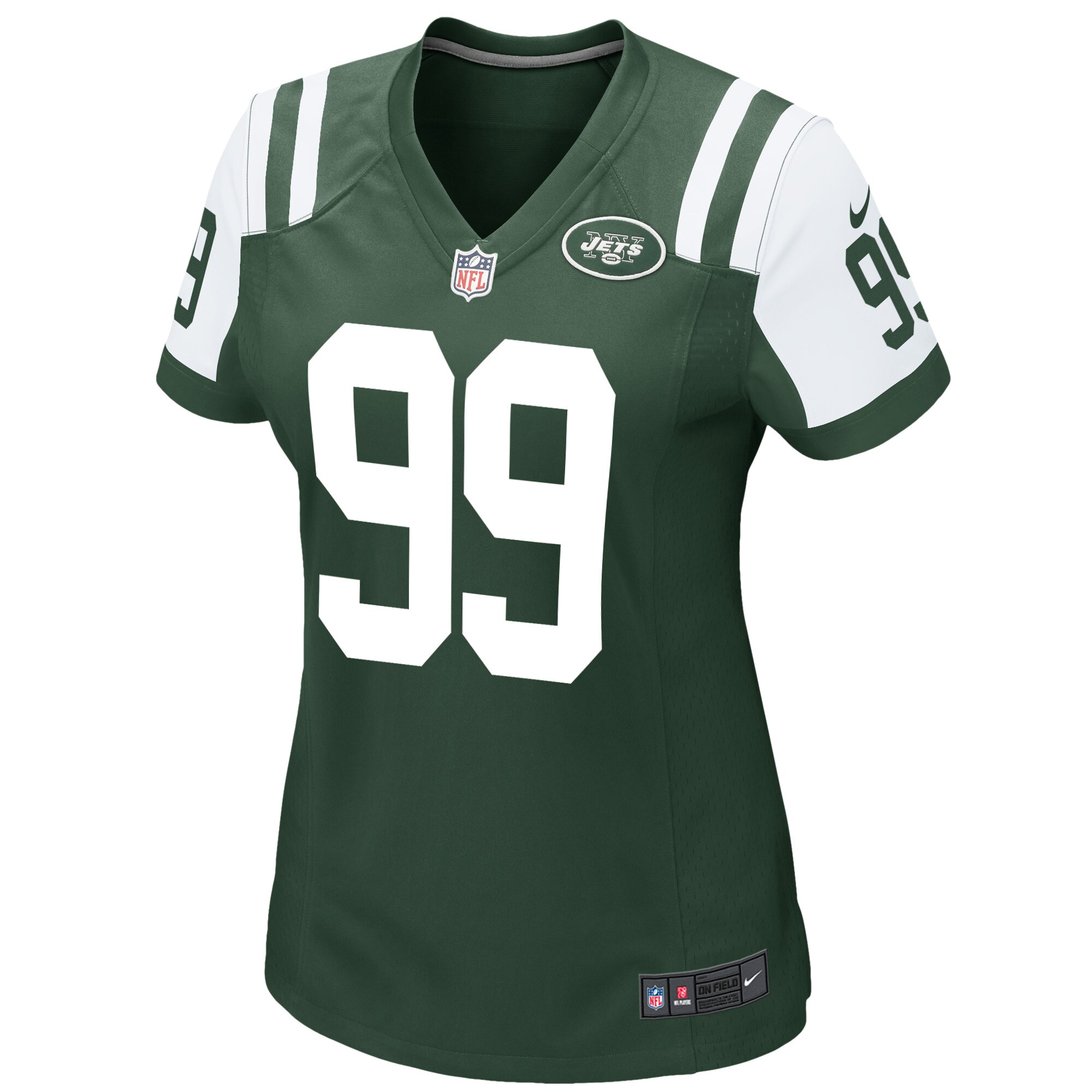 Mark Gastineau New York Jets  Women's Retired Game Jersey - Green