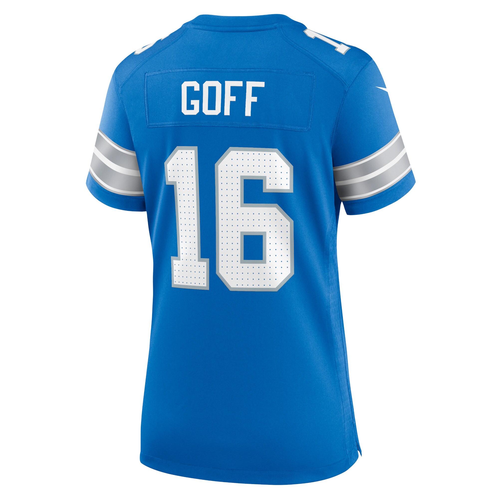 Jared Goff Detroit Lions  Women's Game Jersey - Blue