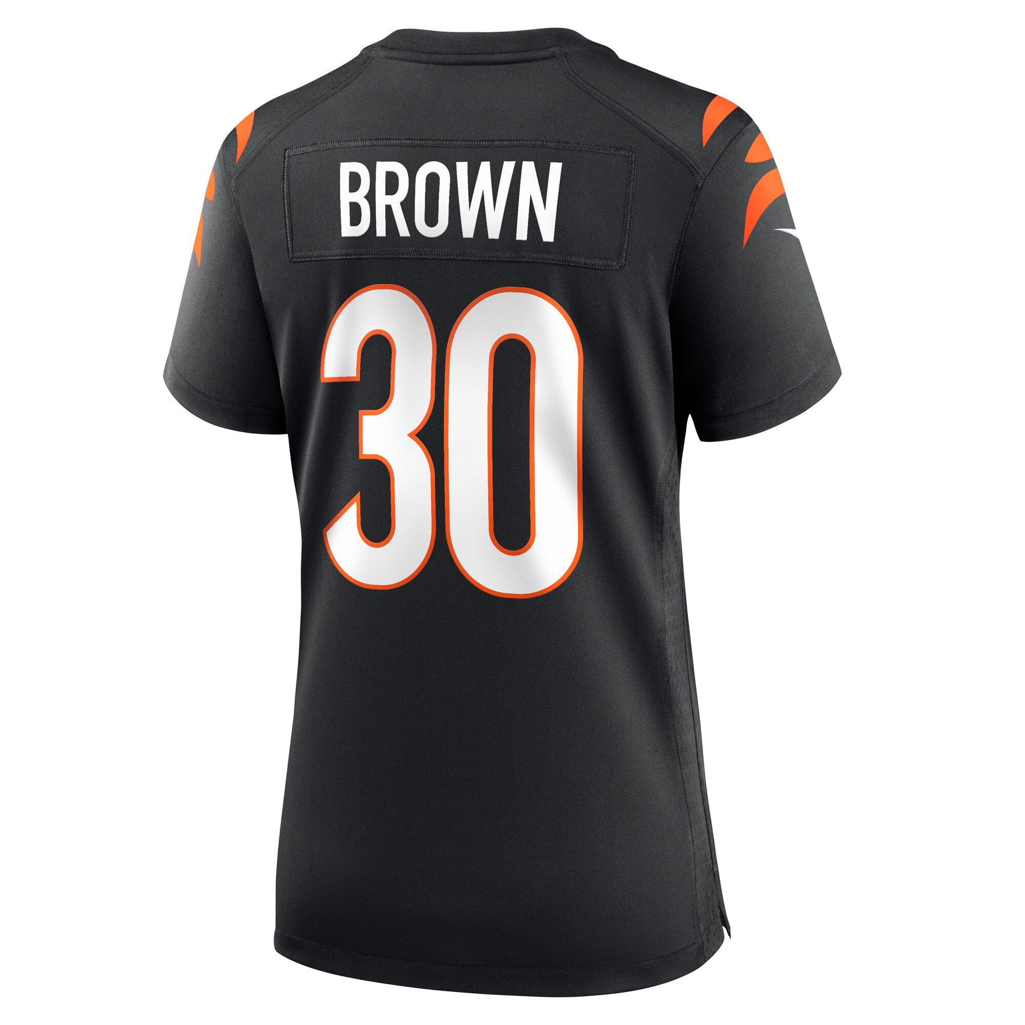 Chase Brown Cincinnati Bengals  Women's Team Game Jersey -  Black