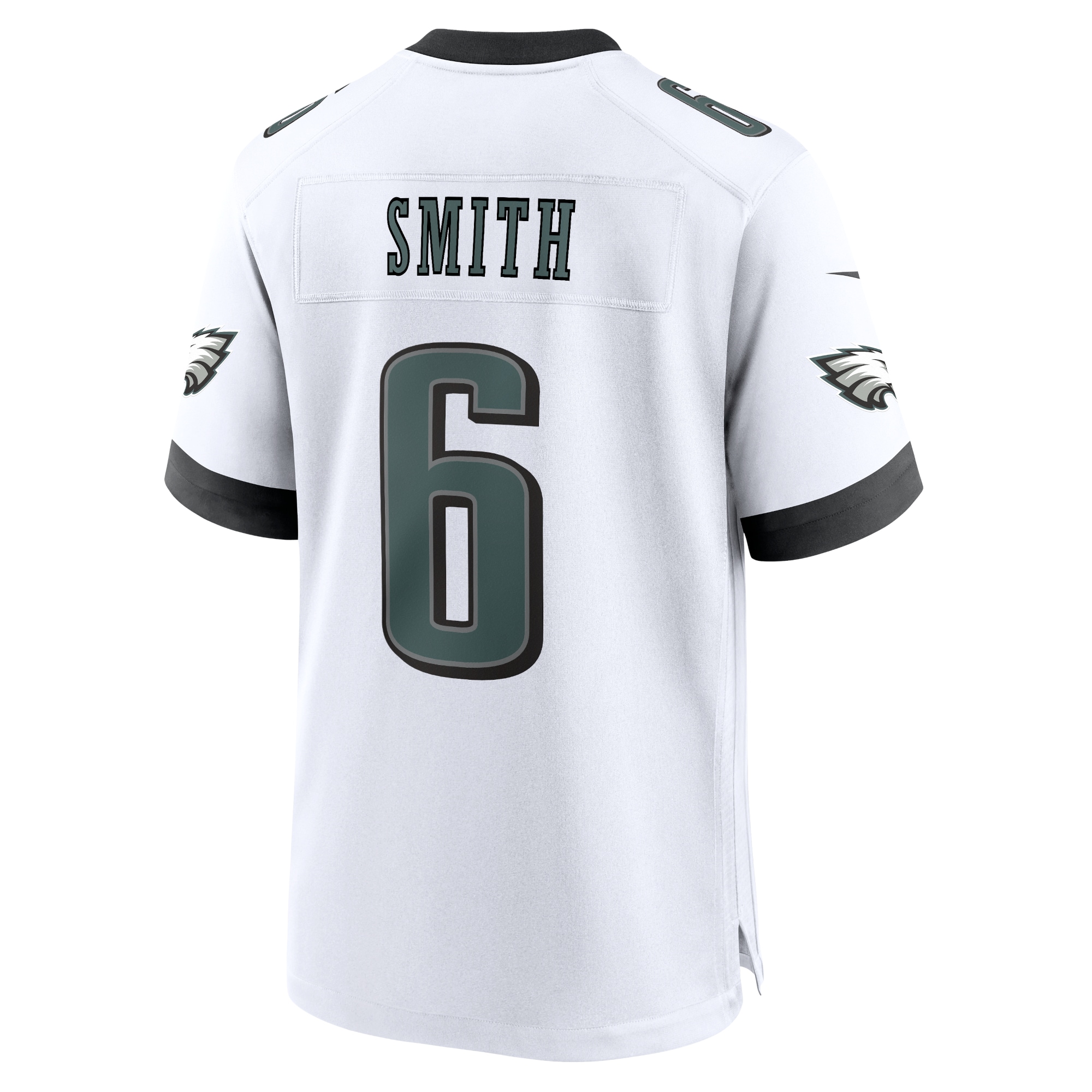 DeVonta Smith Philadelphia Eagles  White Game Jersey - White