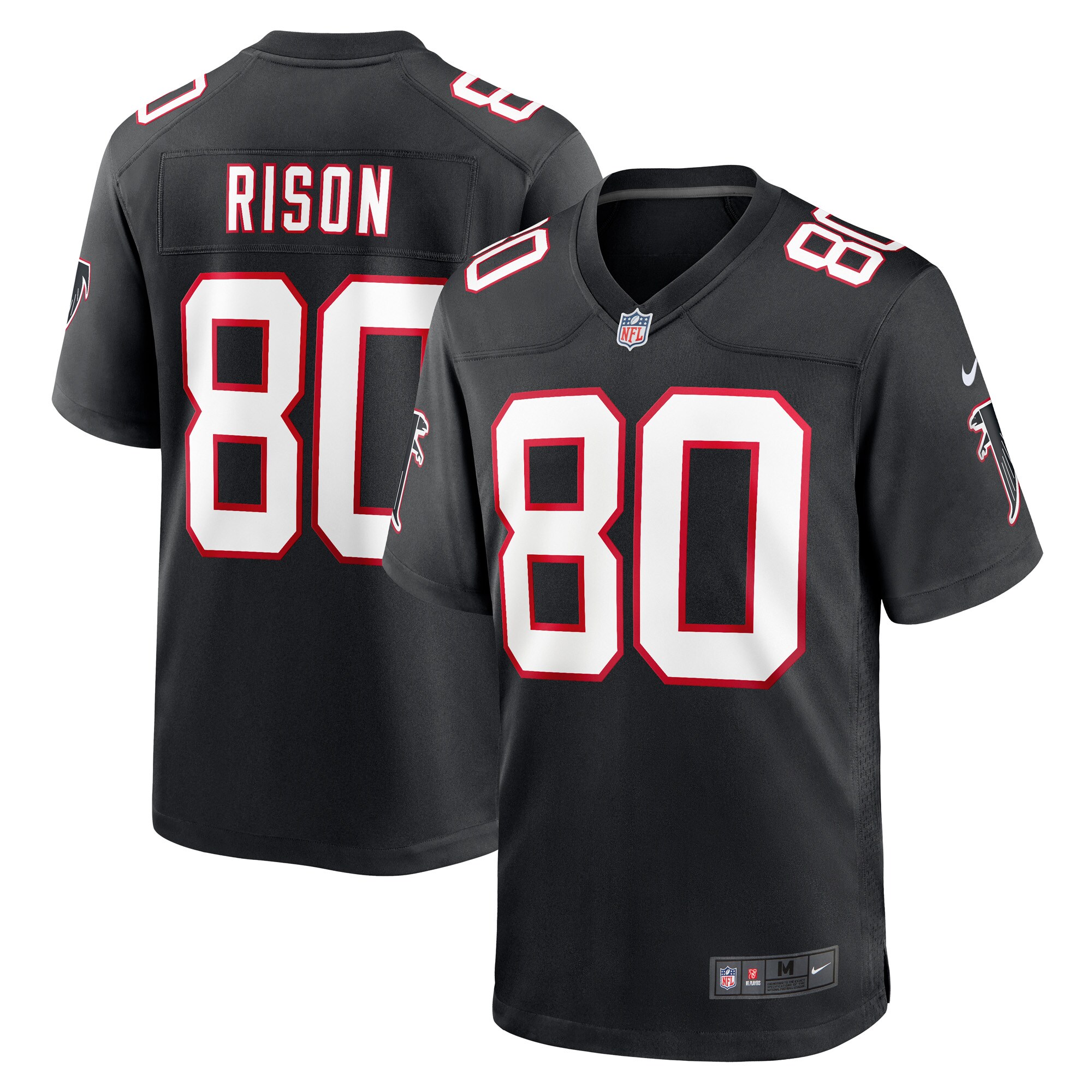 Andre Rison Atlanta Falcons  Retired Player Jersey - Black
