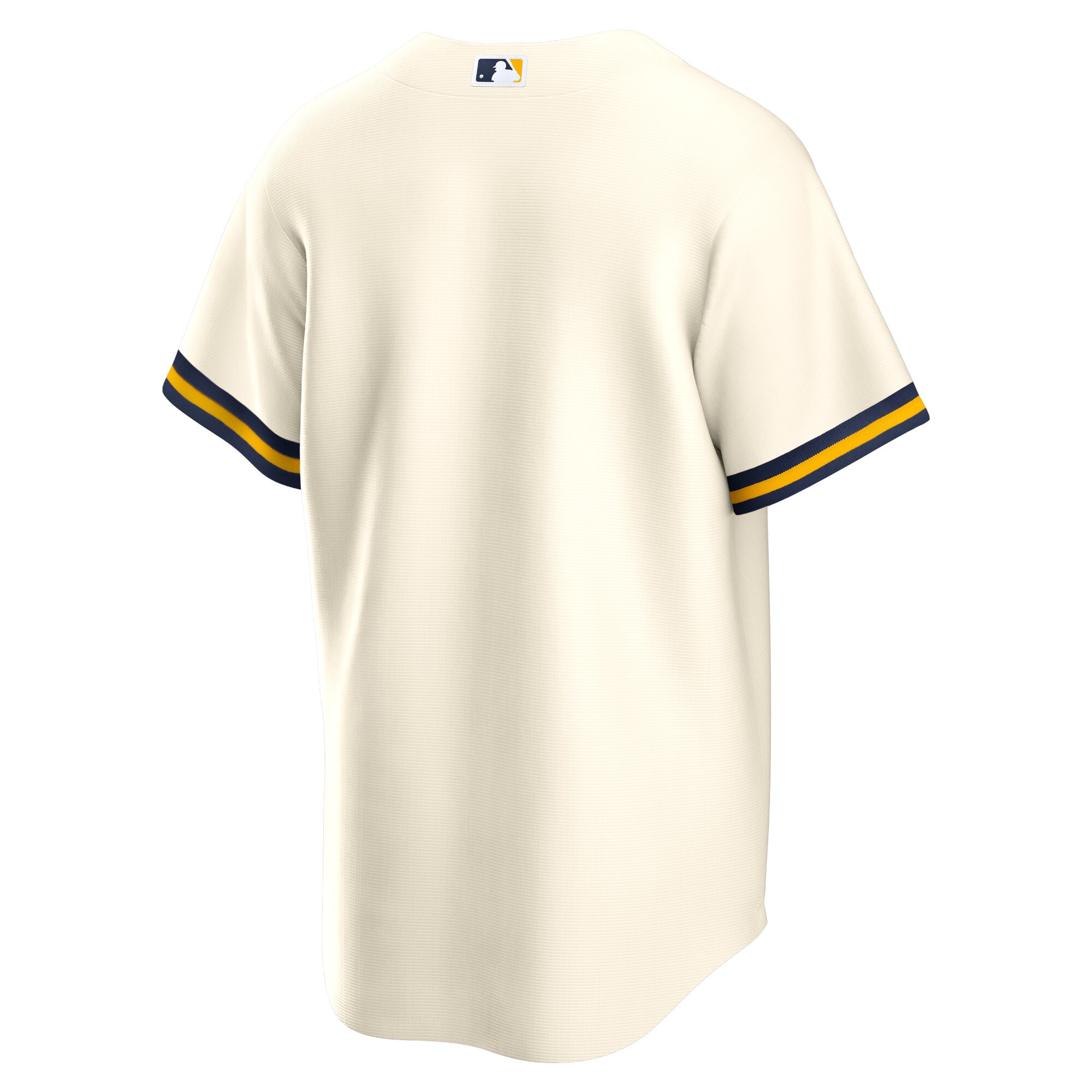 Milwaukee Brewers  Home Blank Replica Jersey - Cream