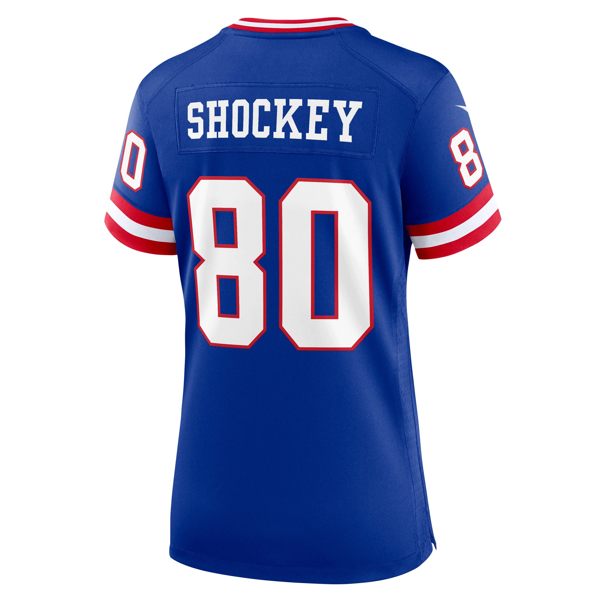 Jeremy Shockey New York Giants  Women's Classic Retired Player Game Jersey - Royal