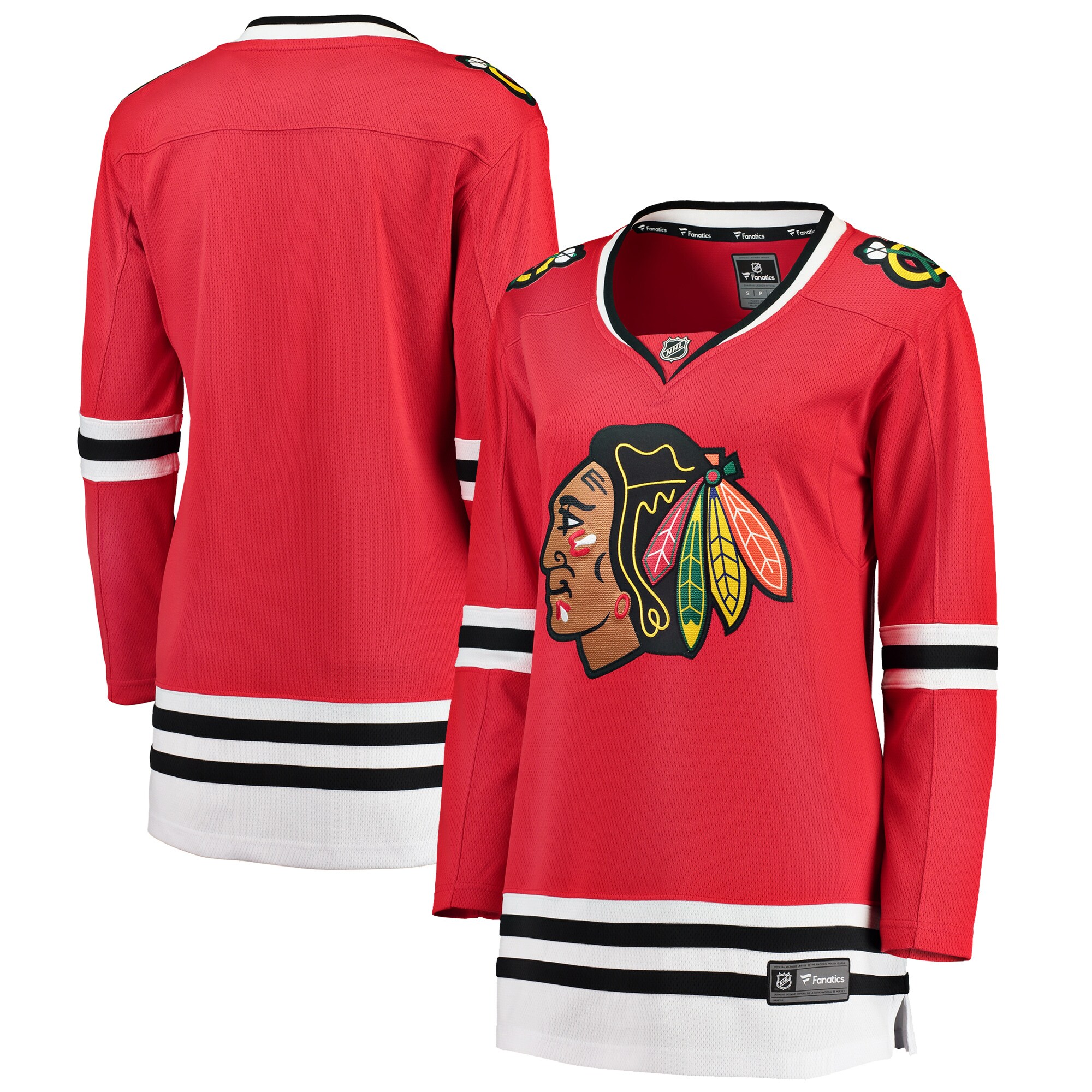Chicago Blackhawks Fanatics Women's Breakaway Home Jersey - Red