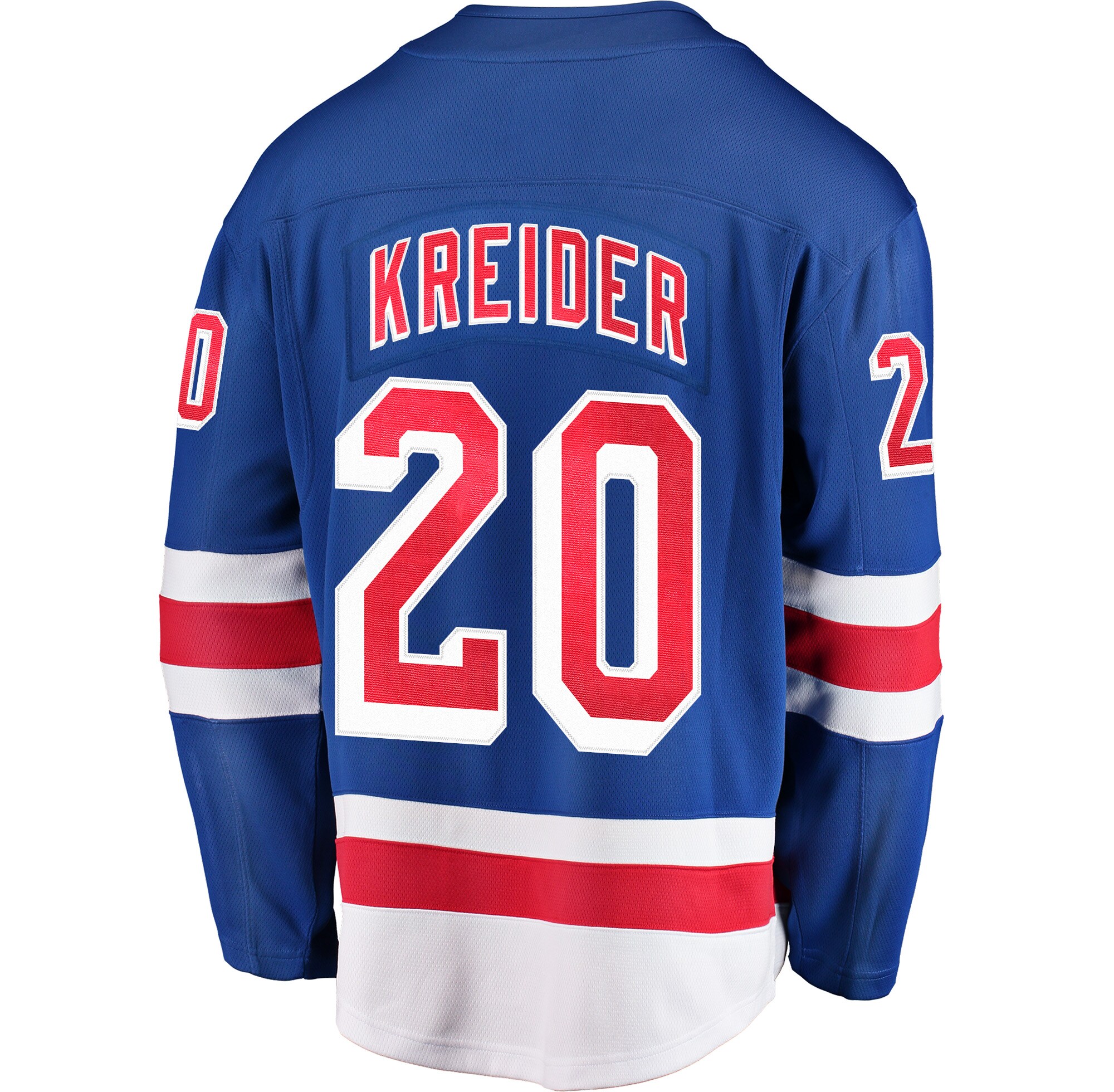 Chris Kreider New York Rangers Fanatics Home Breakaway Player Jersey - Blue