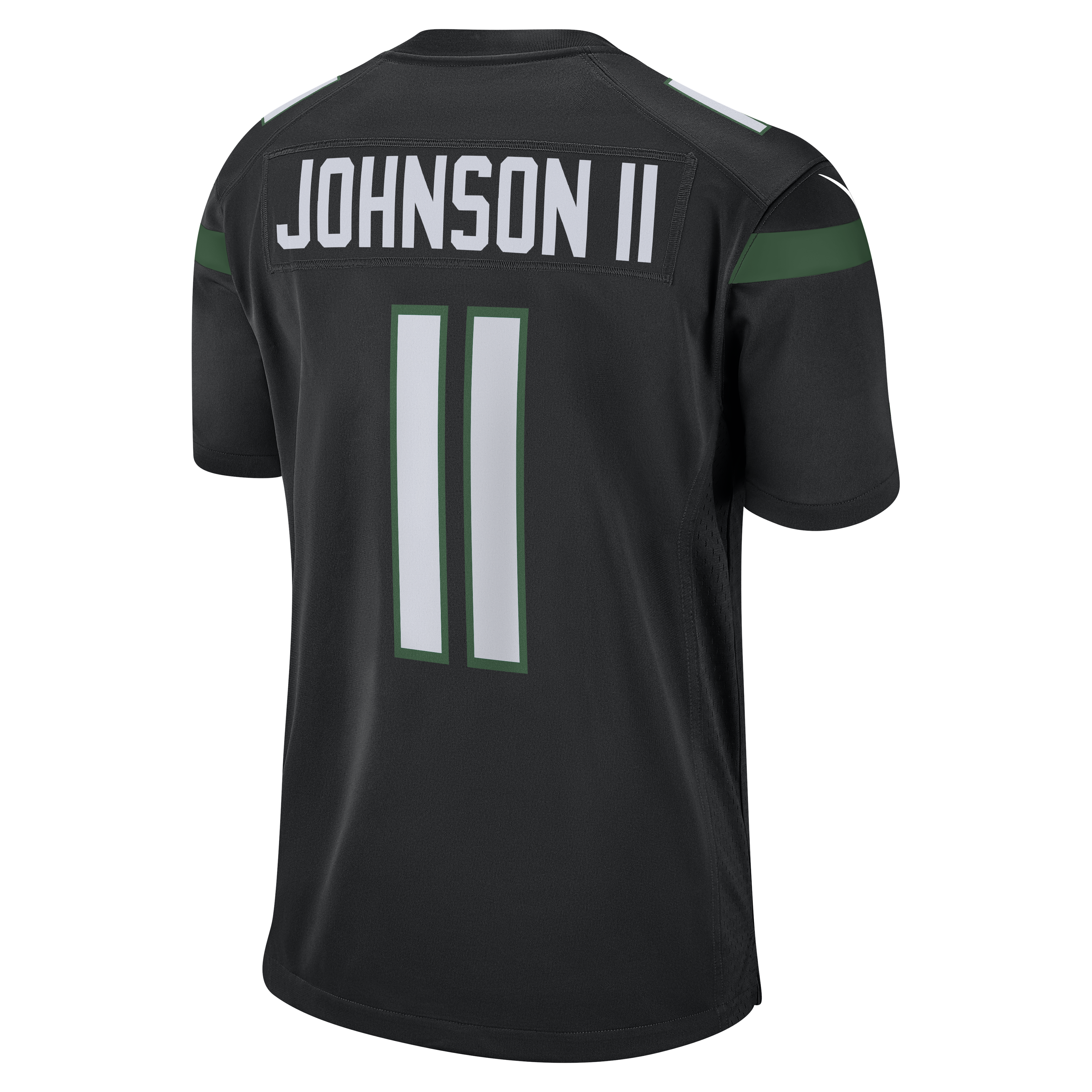 Jermaine Johnson II New York Jets  Alternate Game Jersey - Stealth Black