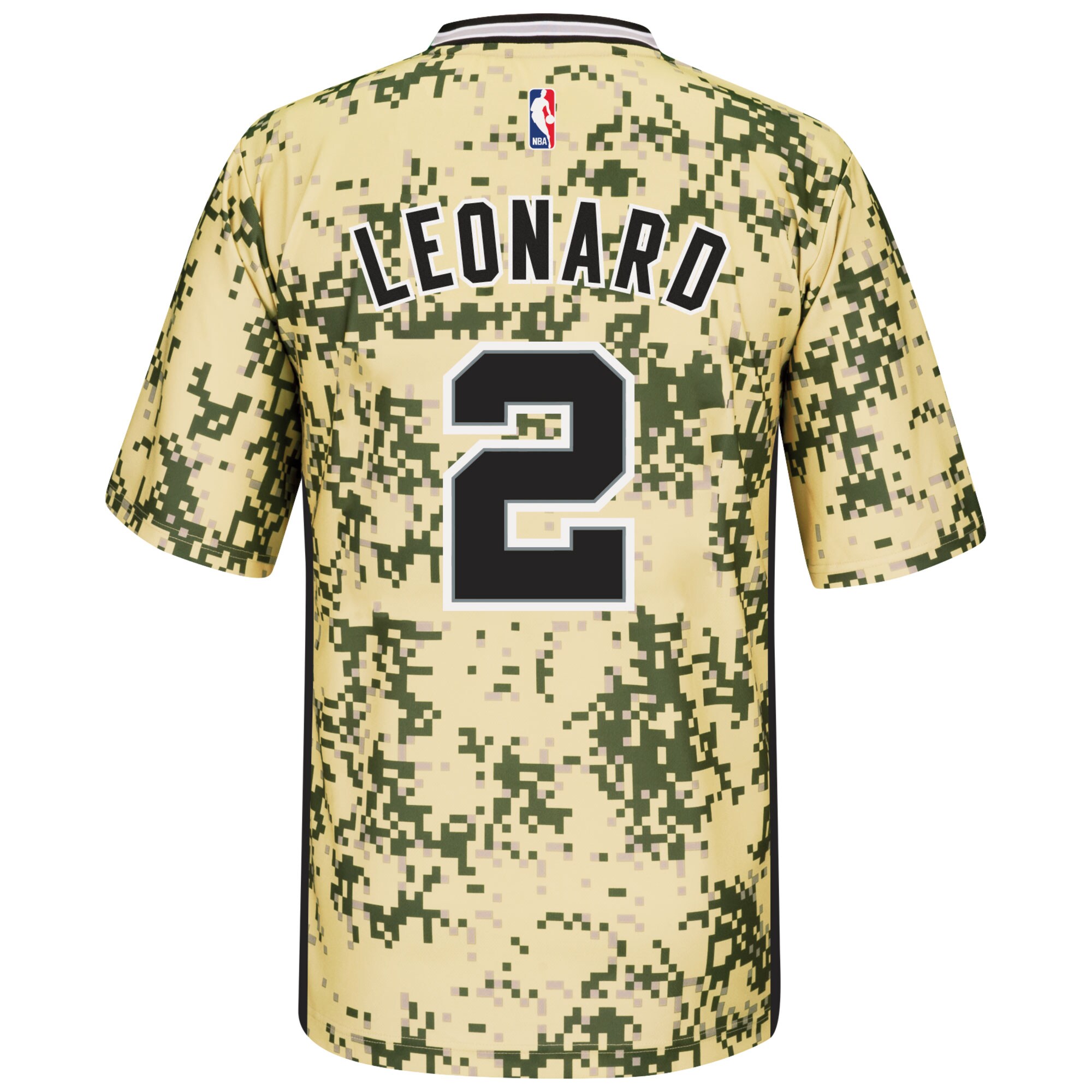 Kawhi Leonard San Antonio Spurs adidas Pride Replica Jersey - Camo