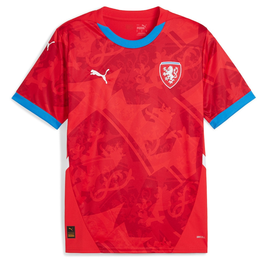 Czech National Team 2024 Home Men Jersey - Red
