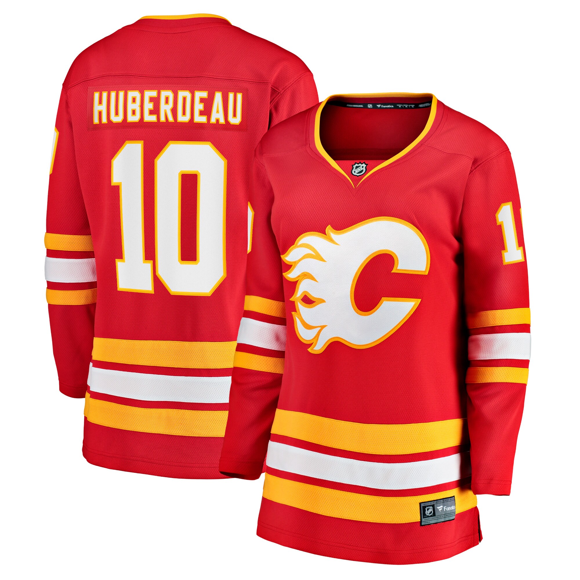 Jonathan Huberdeau Calgary Flames Fanatics Women's Home Breakaway Player Jersey - Red