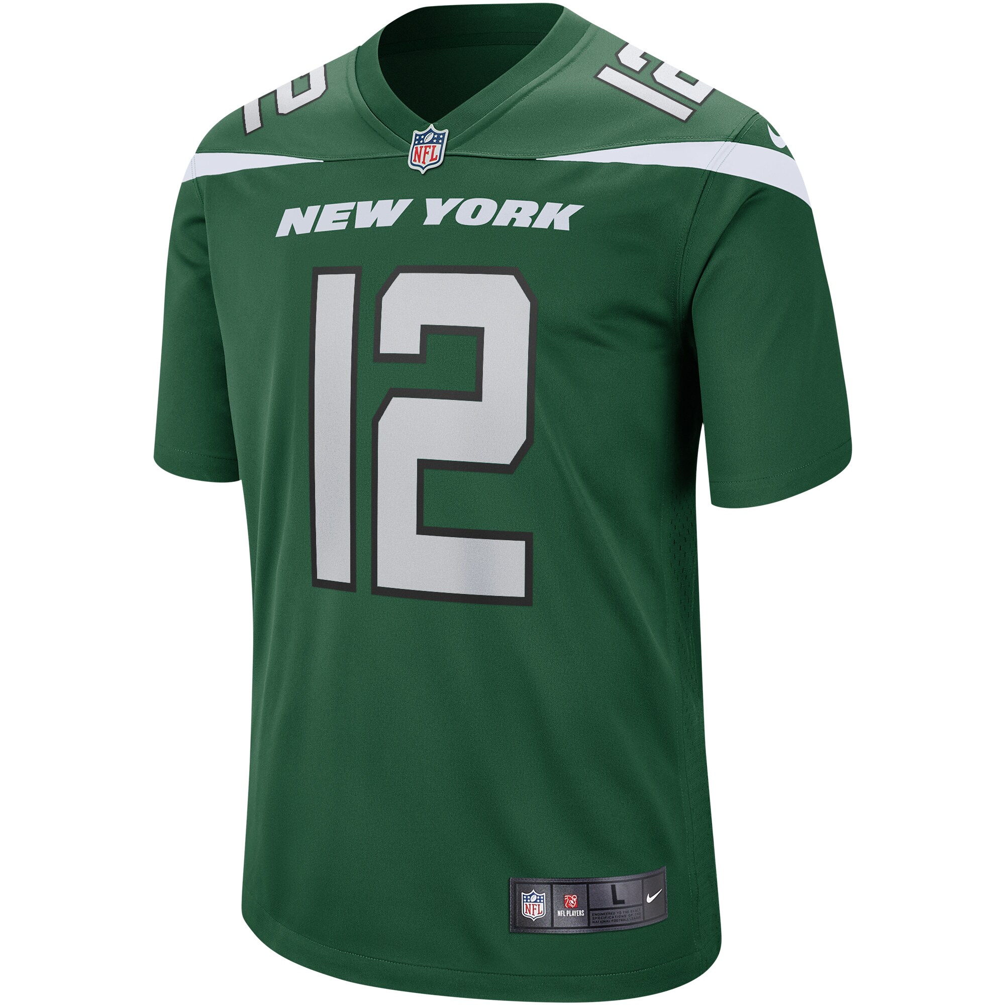 Joe Namath New York Jets  Game Retired Player Jersey - Gotham Green