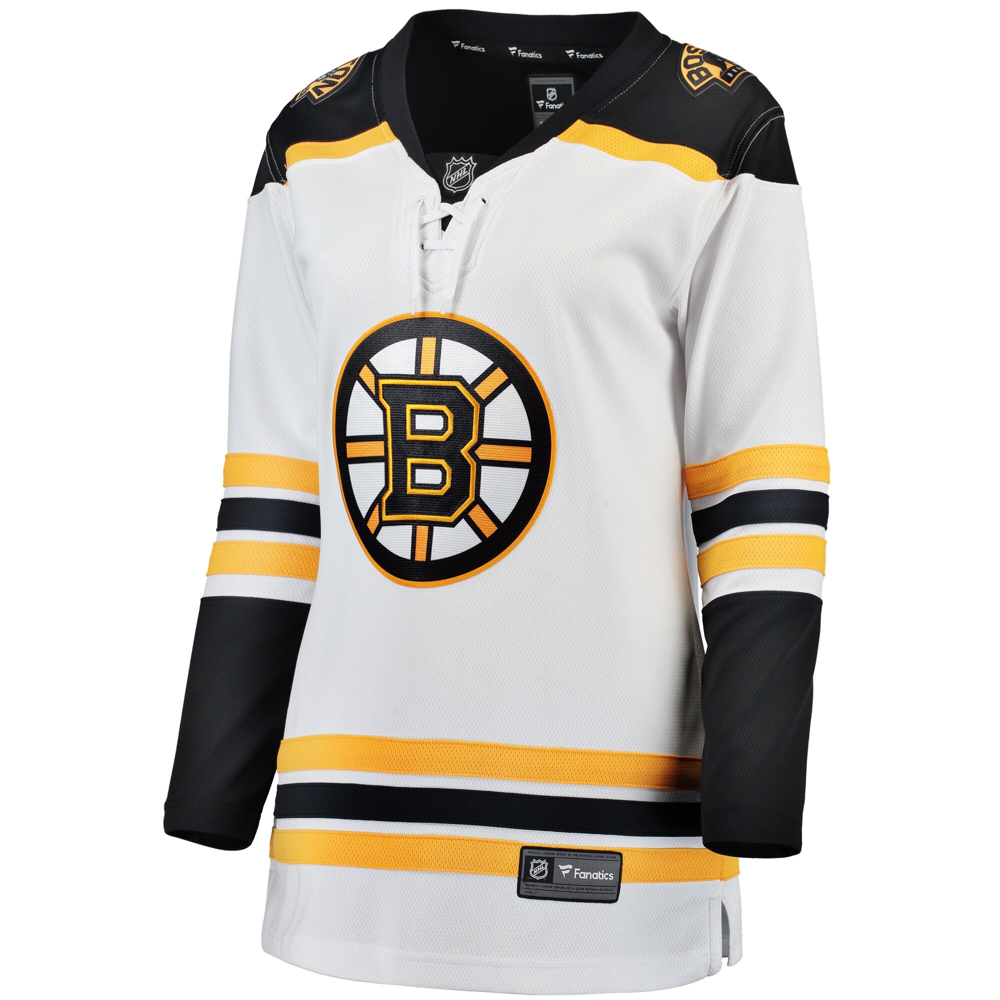 Boston Bruins Fanatics Women's Away Breakaway Jersey - White