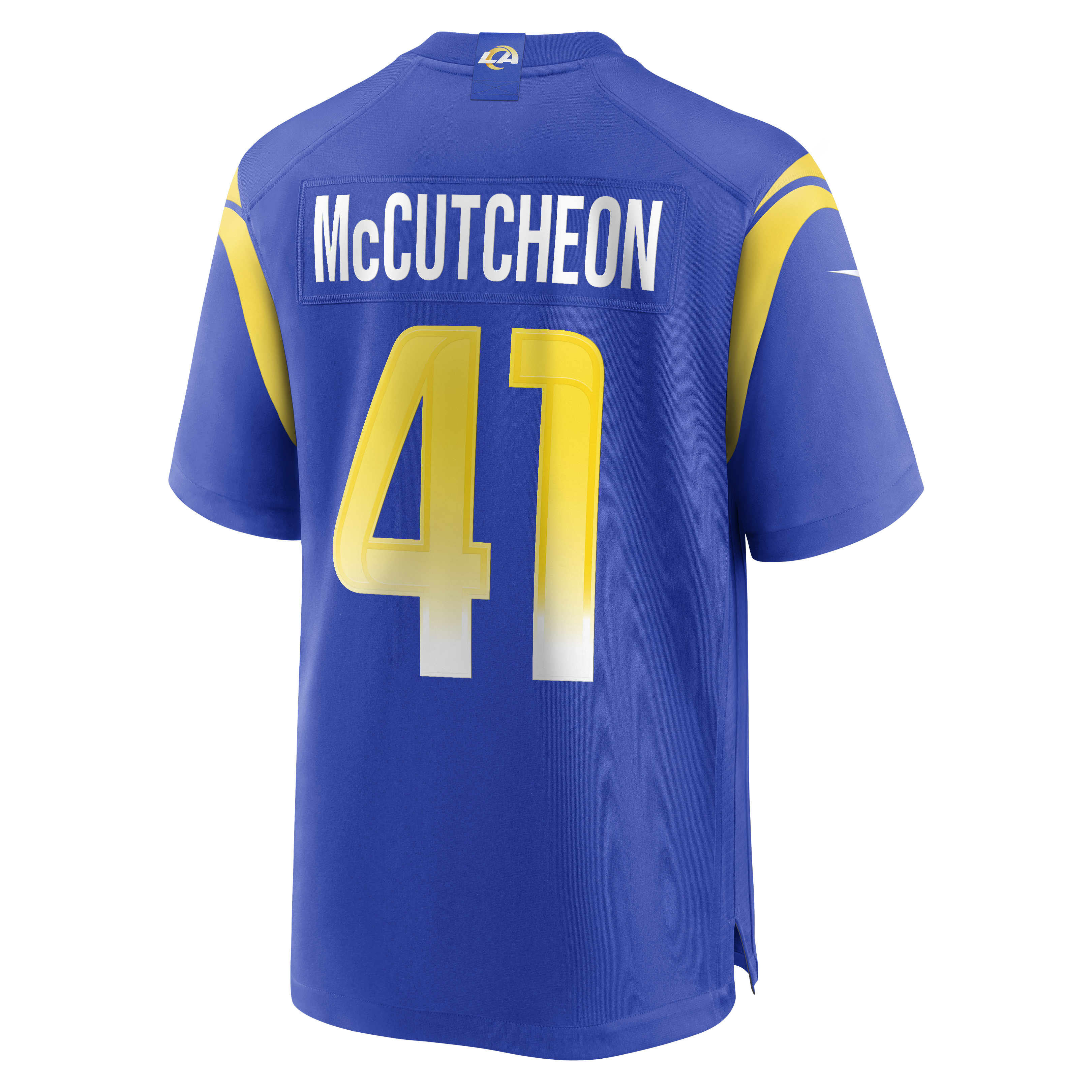 Cameron McCutcheon Los Angeles Rams   Game Jersey - Royal