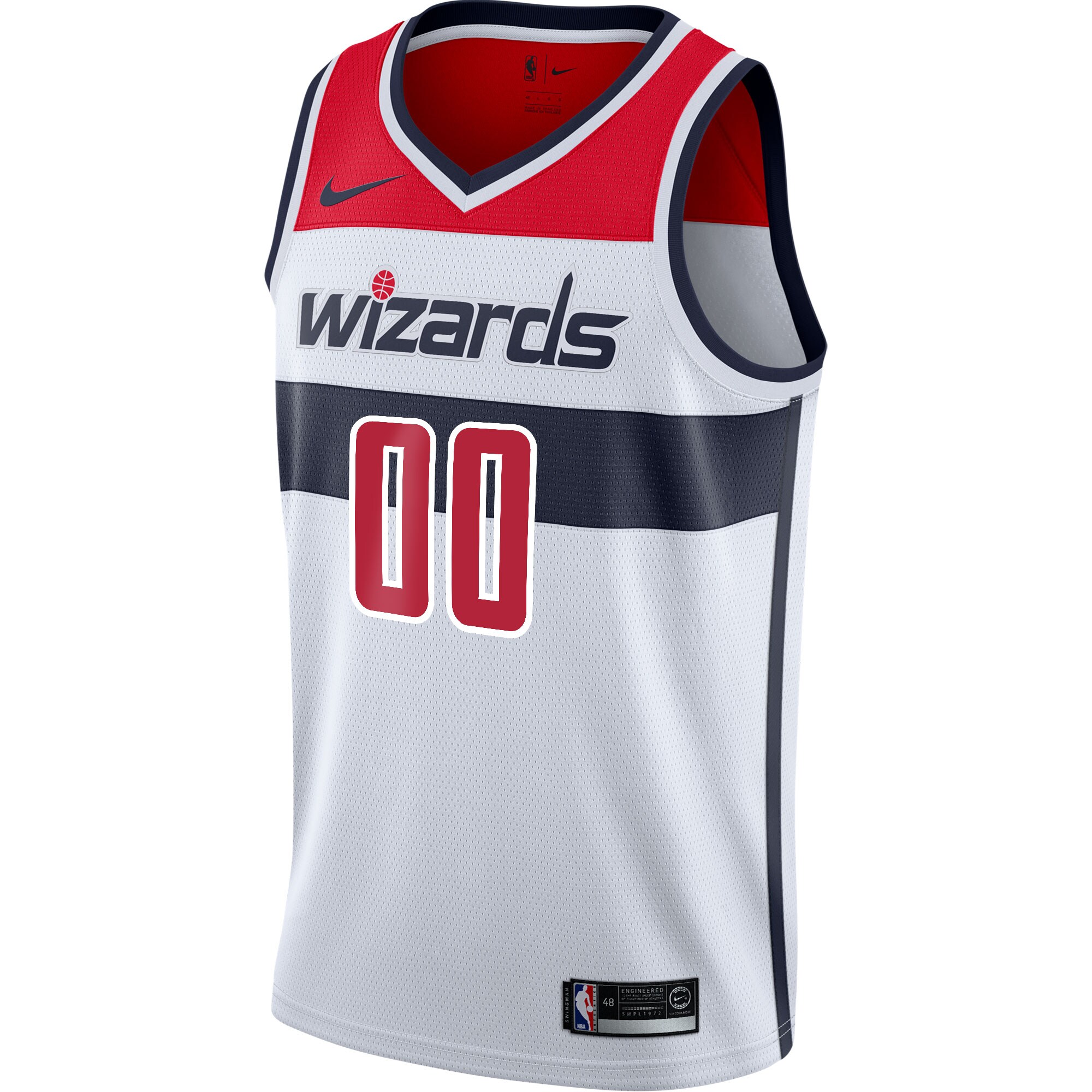 Washington Wizards  2020\/21 Swingman Custom Jersey - Association Edition - White