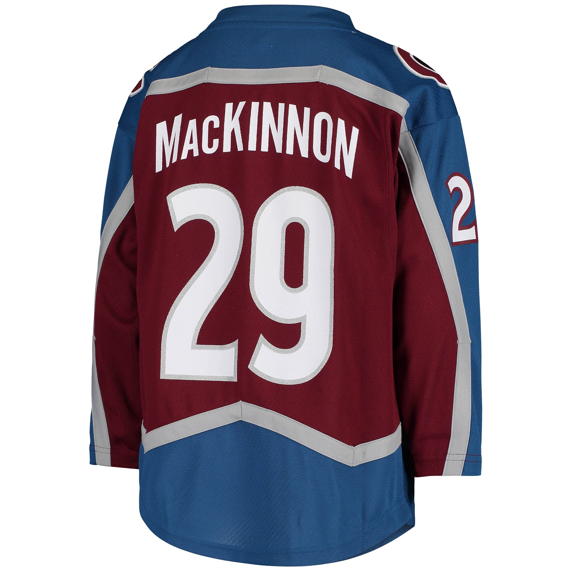 Nathan MacKinnon Colorado Avalanche Youth Home Replica Player Jersey - Burgundy