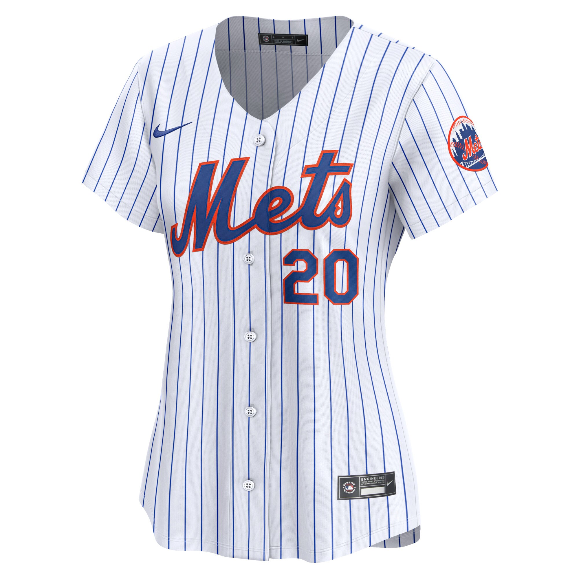 Pete Alonso New York Mets  Women's Home Limited Player Jersey - White