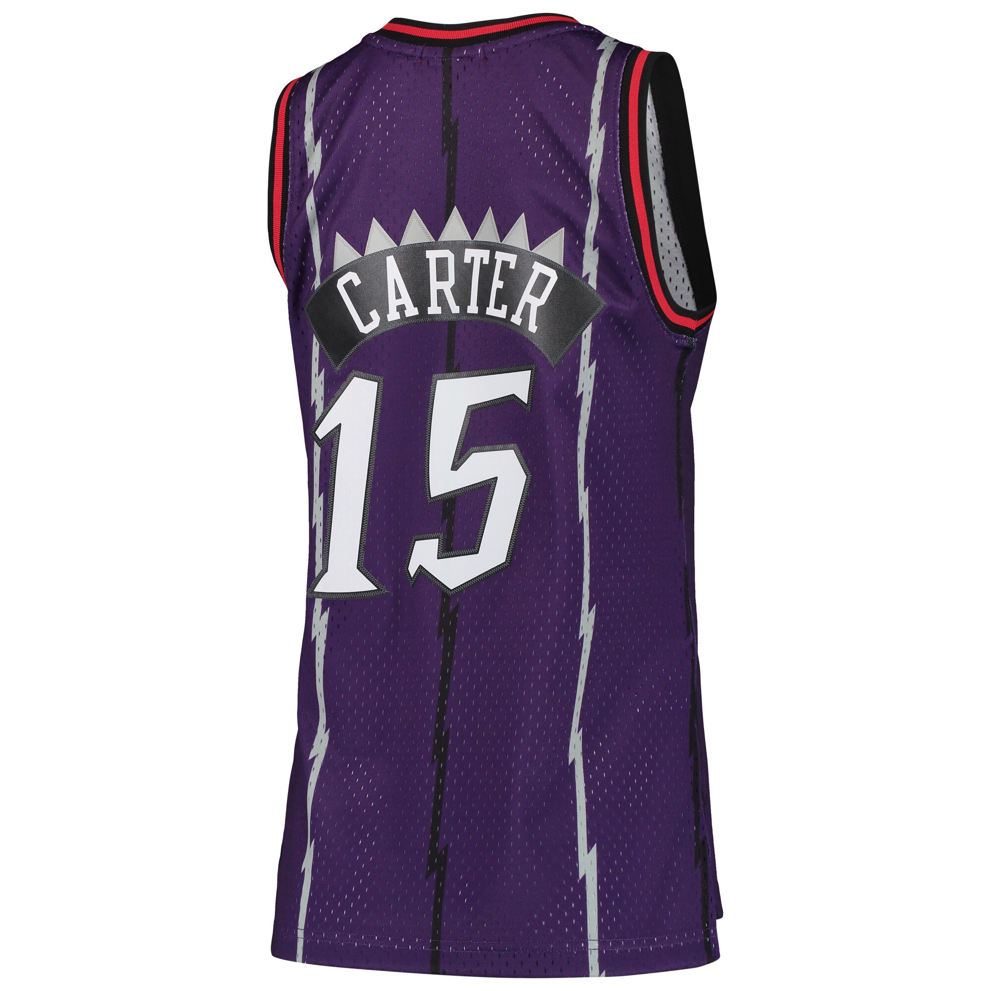 Vince Carter Toronto Raptors Mitchell & Ness Women's 1998\/99 Hardwood Classics Swingman Jersey - Purple