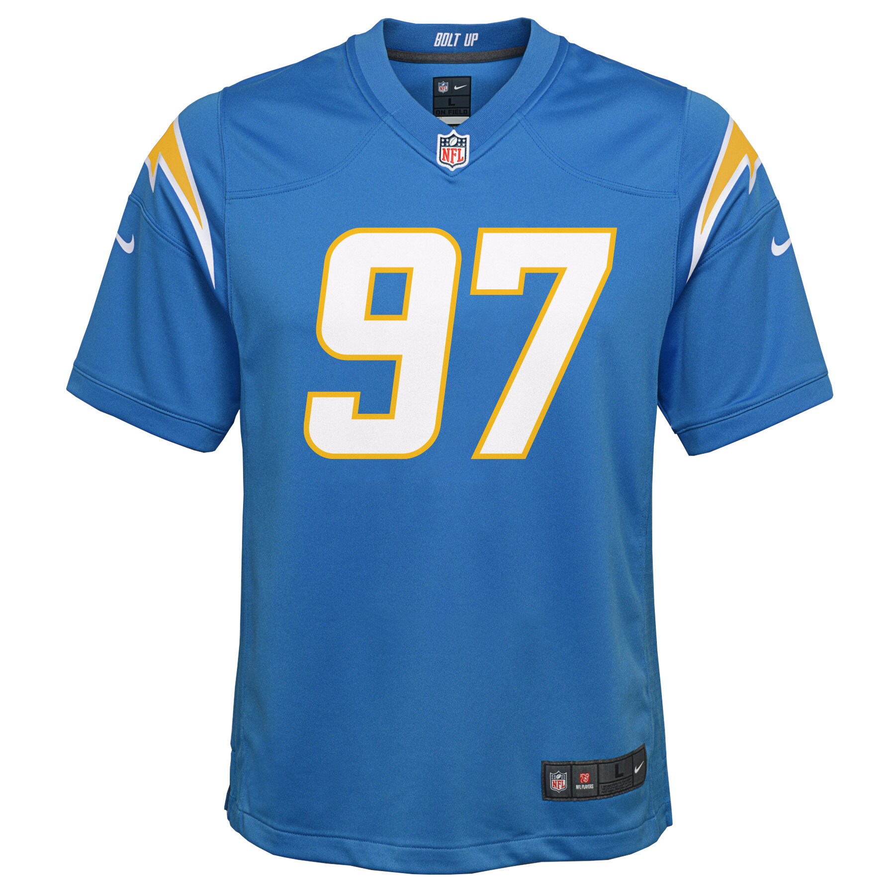 Joey Bosa Los Angeles Chargers  Youth Game Jersey - Powder Blue