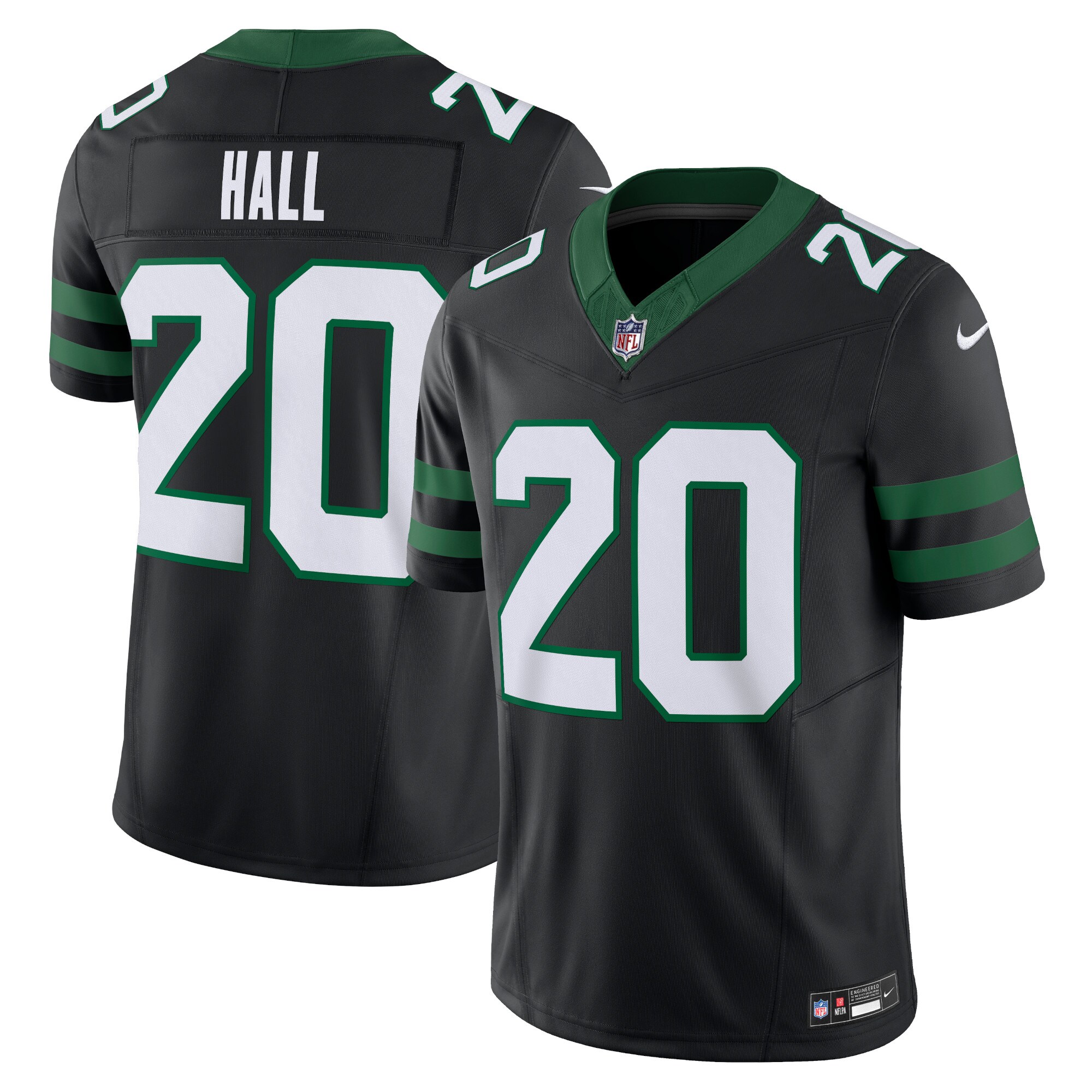 Breece Hall New York Jets  Alternate Vapor F.U.S.E. Limited Jersey  - Legacy Black