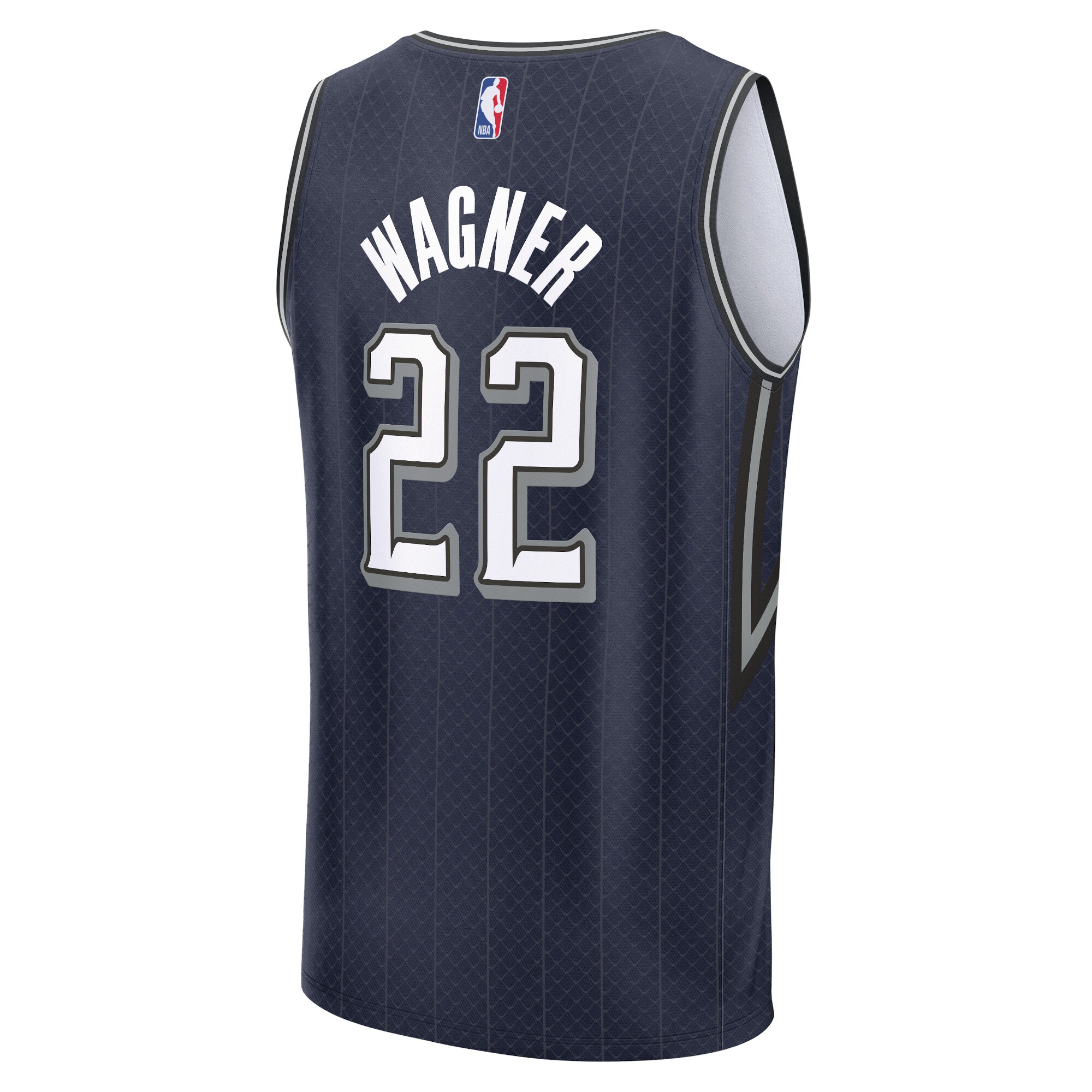 Franz Wagner Orlando Magic Fanatics Youth Fast Break Jersey - Navy - City Edition