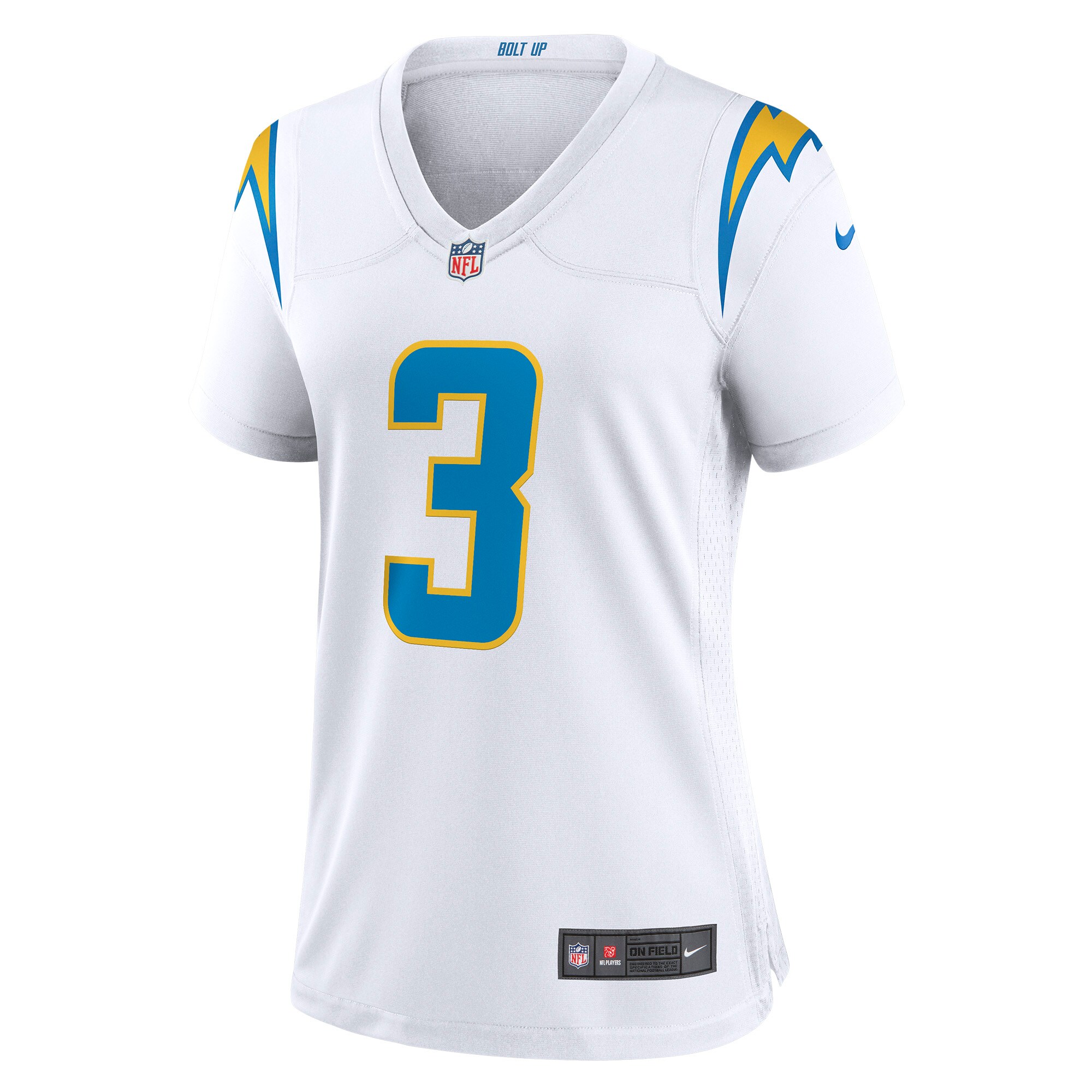 Derwin James Jr. Los Angeles Chargers  Women's Game Jersey - White