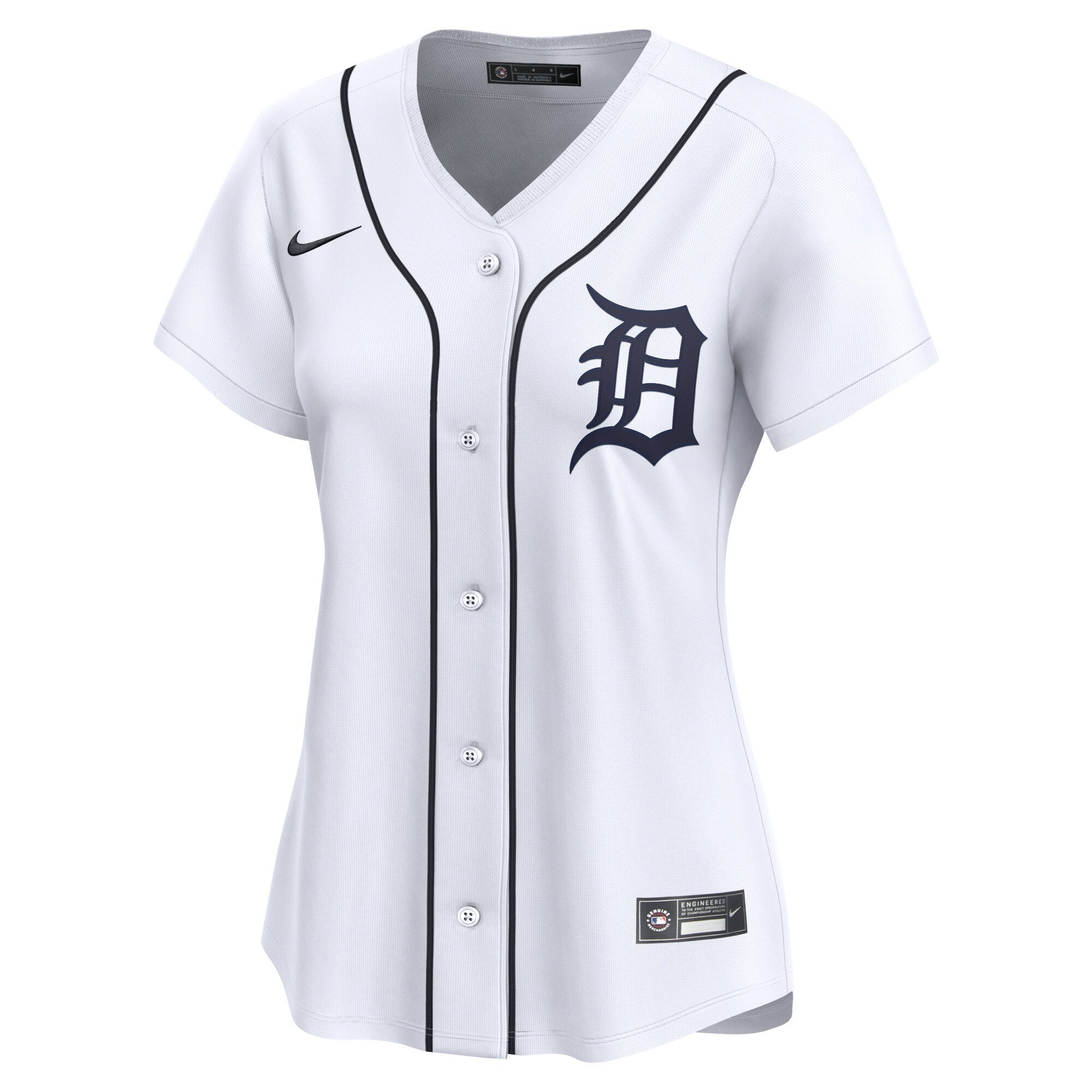 Detroit Tigers  Women's 2024 Jackie Robinson Day Home Limited Jersey\u00c2\u00a0\u00e2\u20ac\u201c White